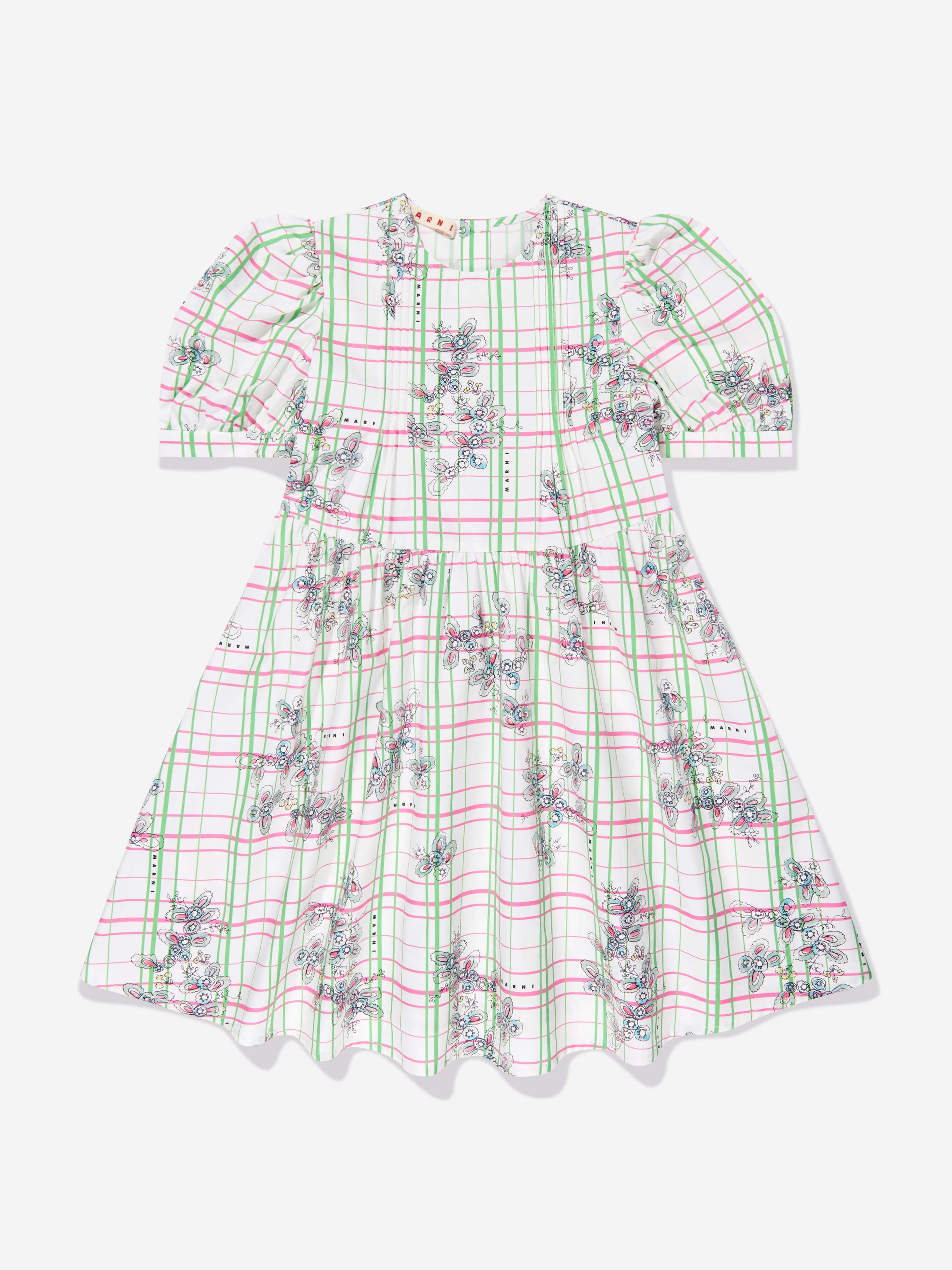 Marni for Kids - Greenhouse Allover Poplin Dress