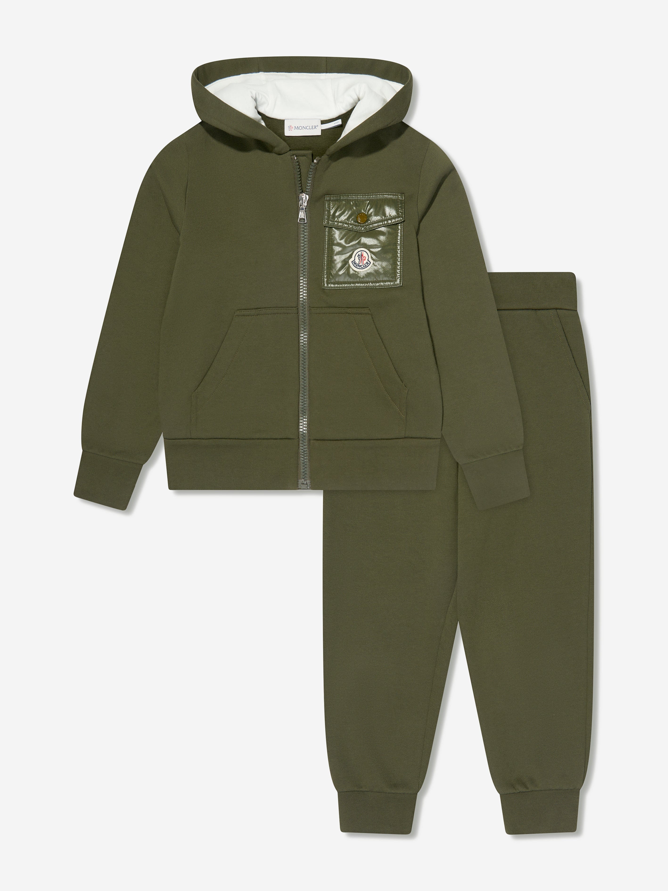 Green moncler tracksuit Clearance