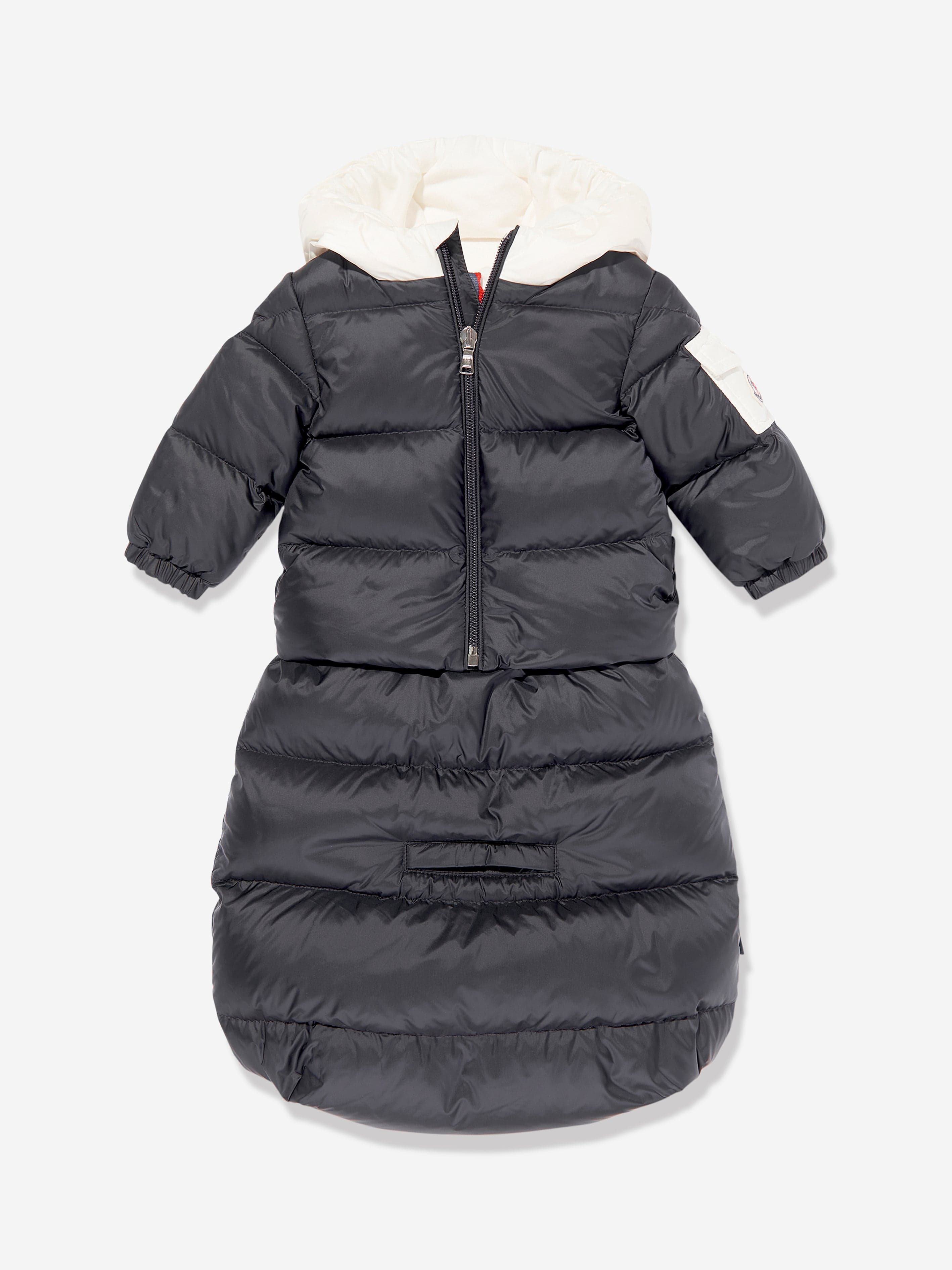 Moncler Enfant Baby Down Padded Ueno Nest in Navy | Childsplay