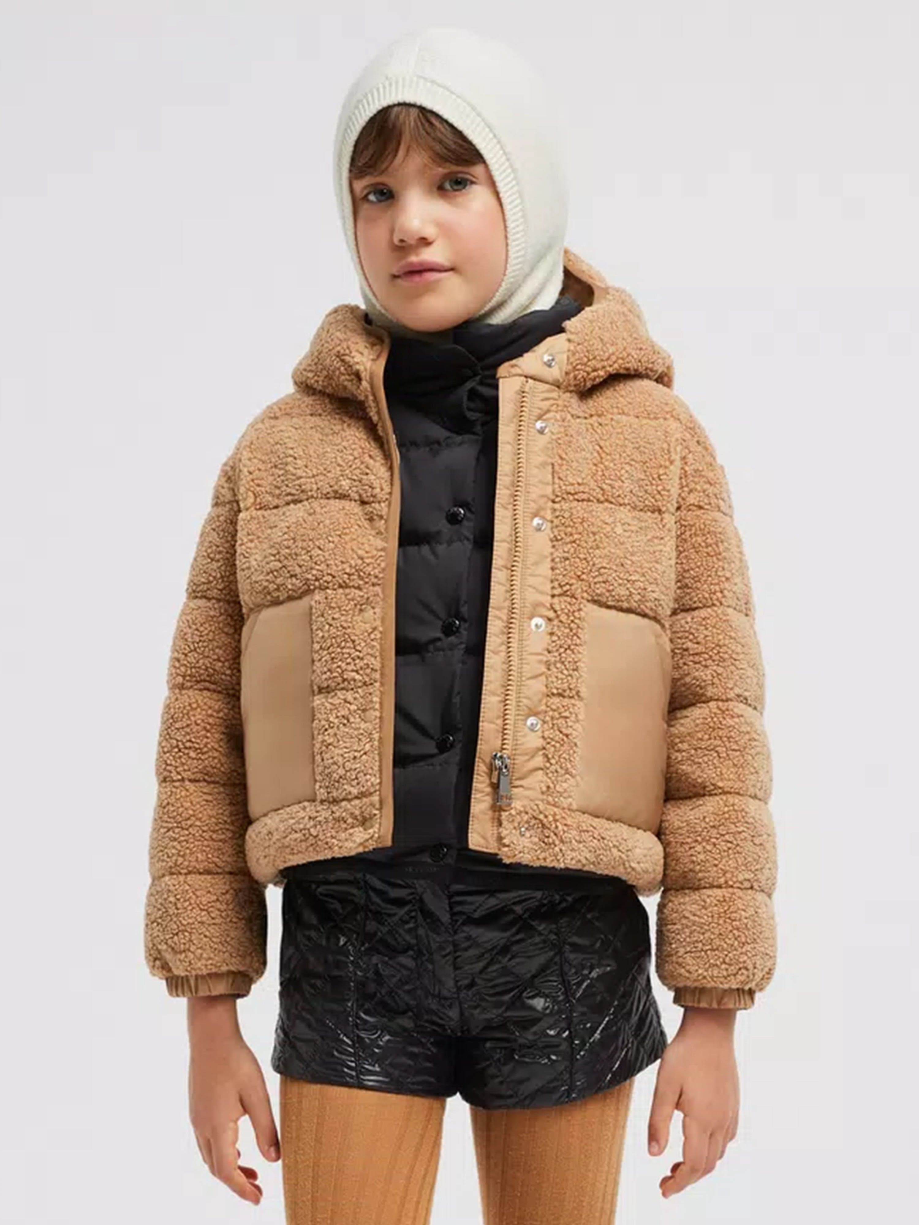 Moncler Enfant Moncler Enfant Girls Down Teddy Fleece Audrieu