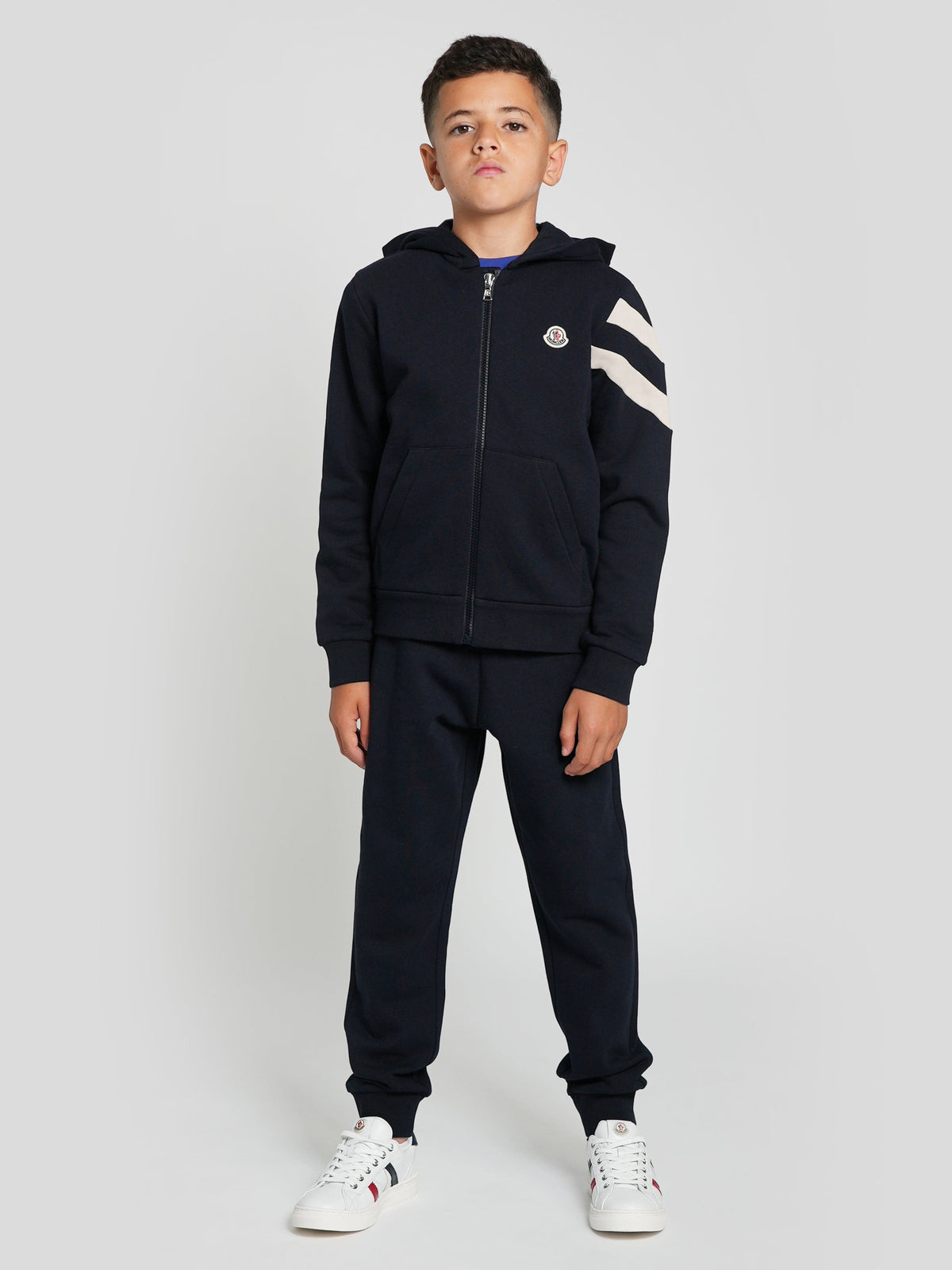 Moncler Enfant Boys Logo Tracksuit in Navy | Childsplay Clothing