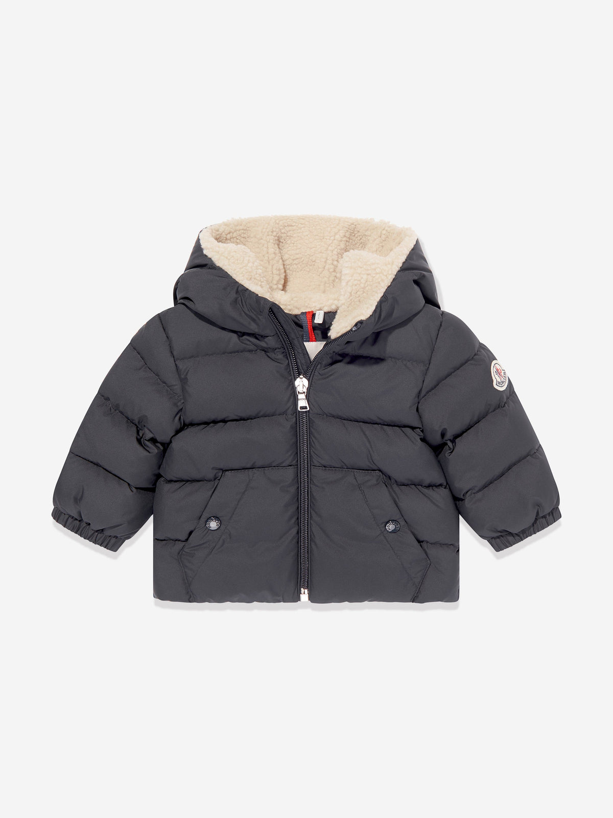 Moncler Enfant Baby Boys Down Padded Amir Jacket in Navy 