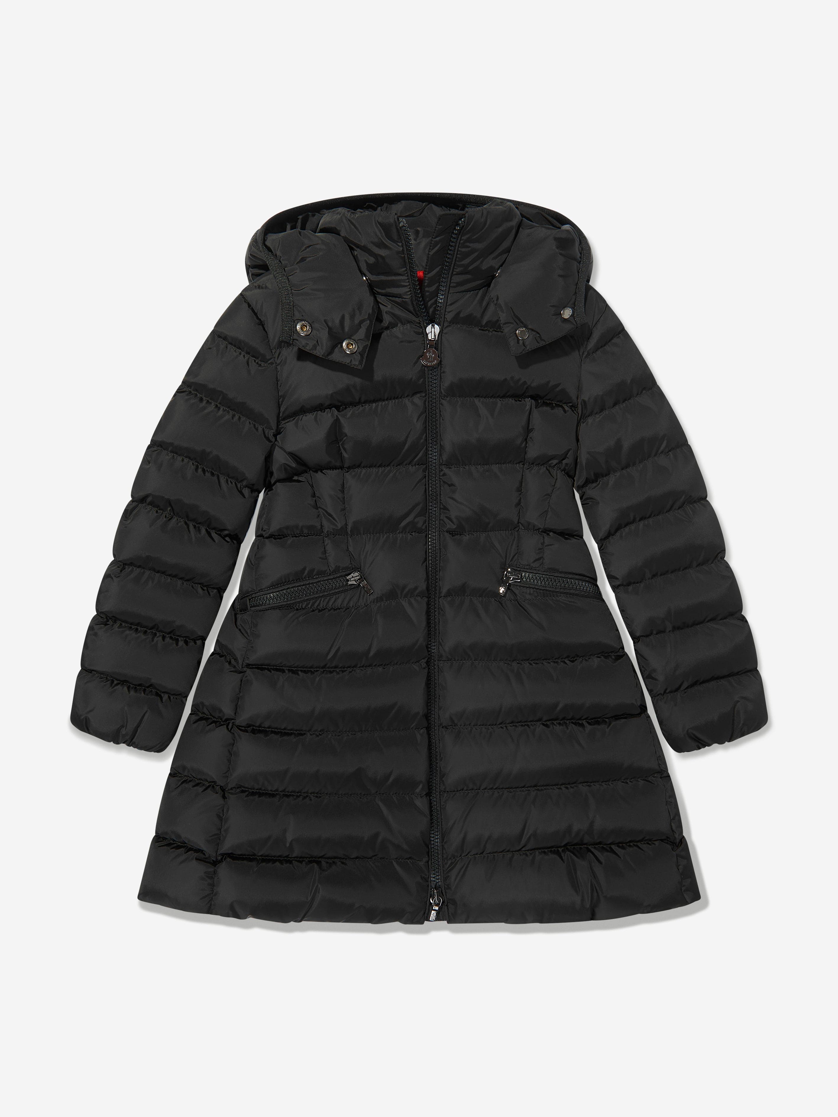Moncler Enfant Moncler Enfant Girls Down Padded Charpal Long Coat  