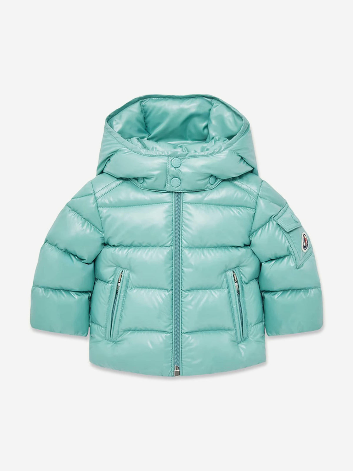 Moncler Enfant Baby Boys Down Padded Maya Jacket in Green 
