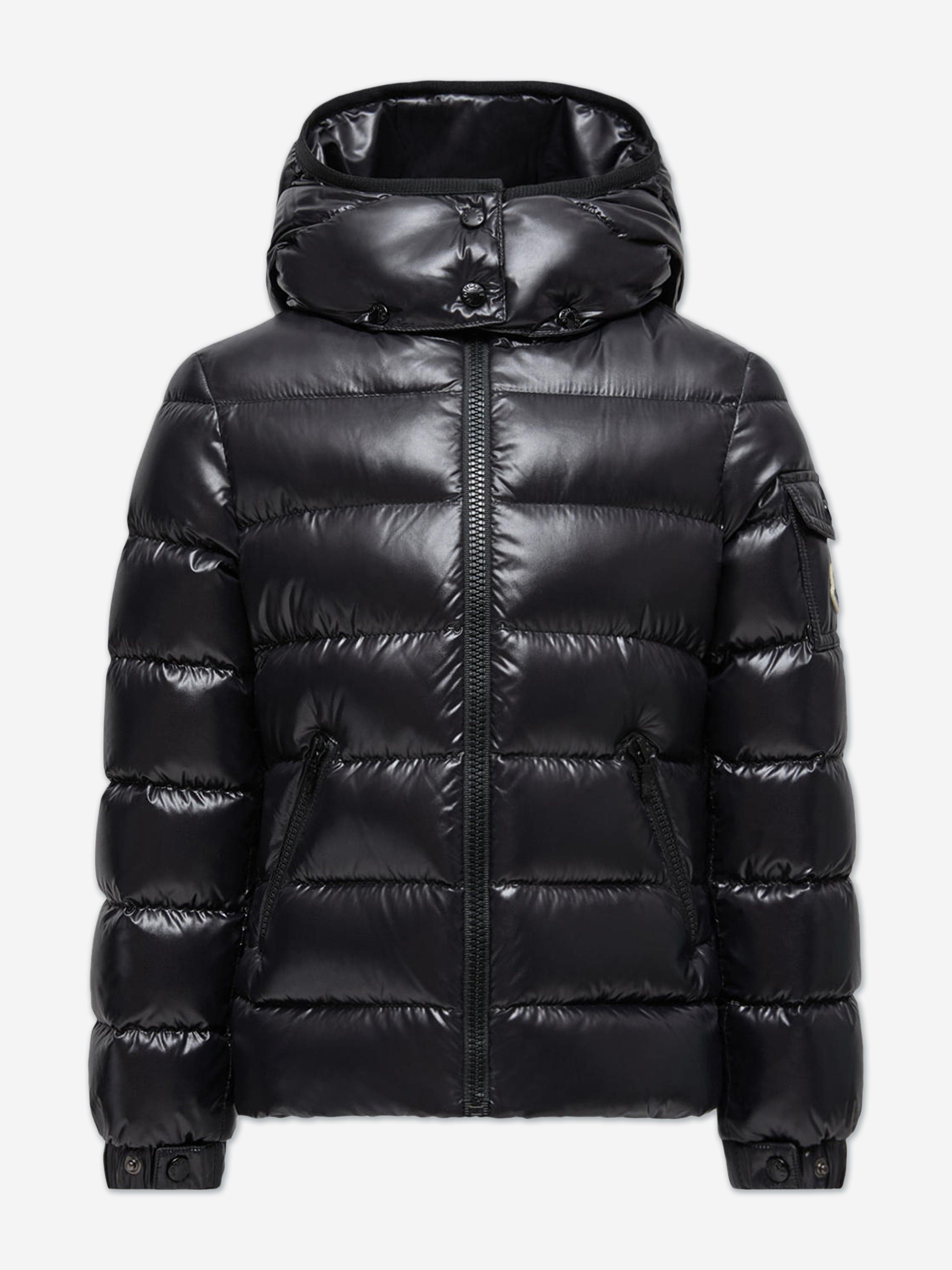 Moncler Enfant Girls Down Padded Bady Jacket in Black | Childsplay