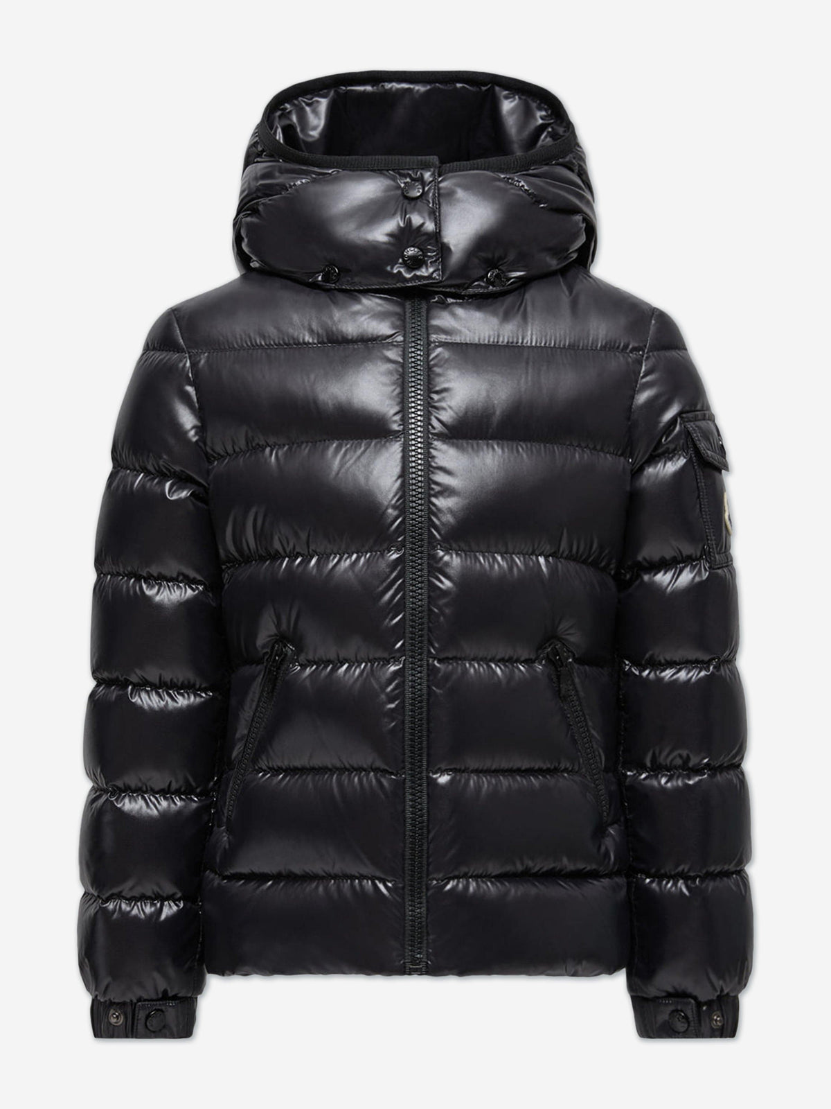 Moncler Enfant Girls Down Padded Bady Jacket in Black | Childsplay 