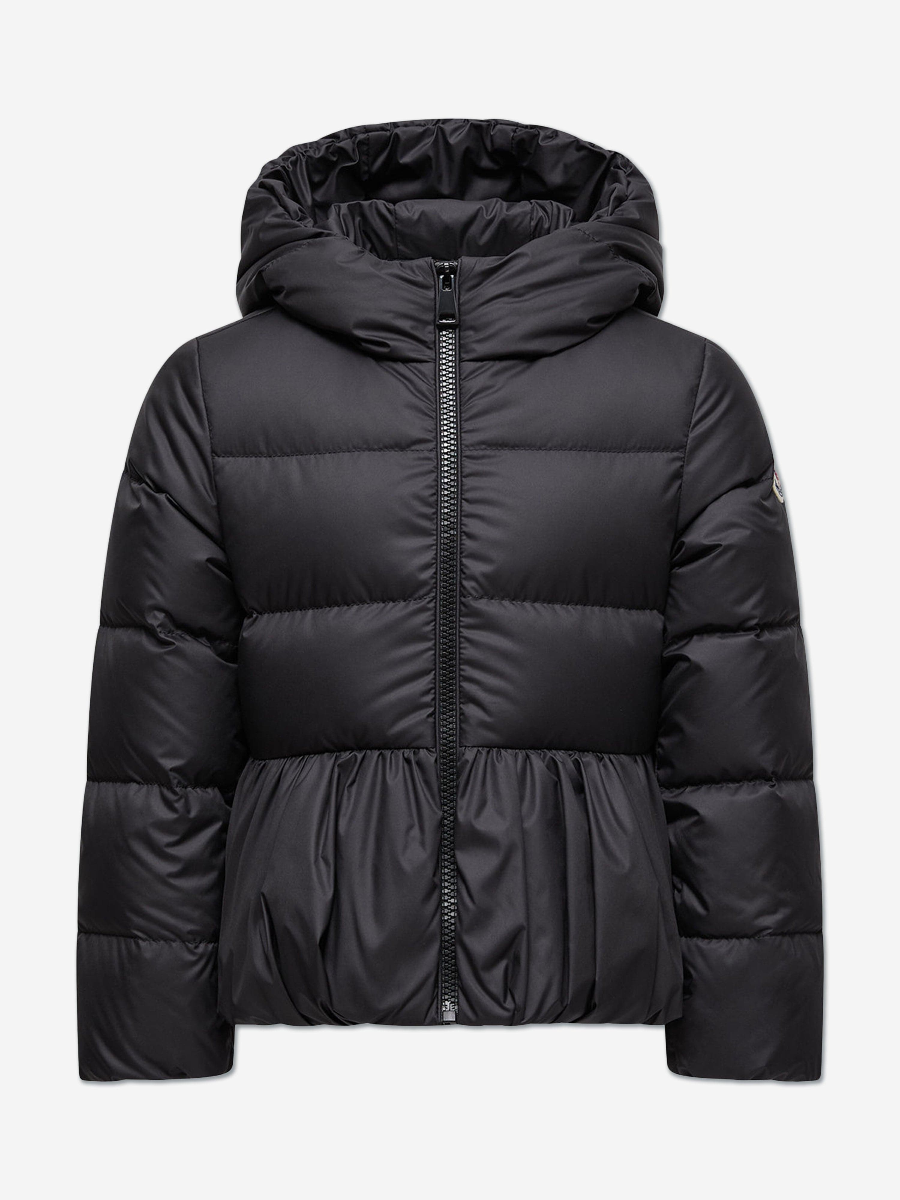 Moncler Enfant Girls Elizaveta Down Padded Jacket in Black