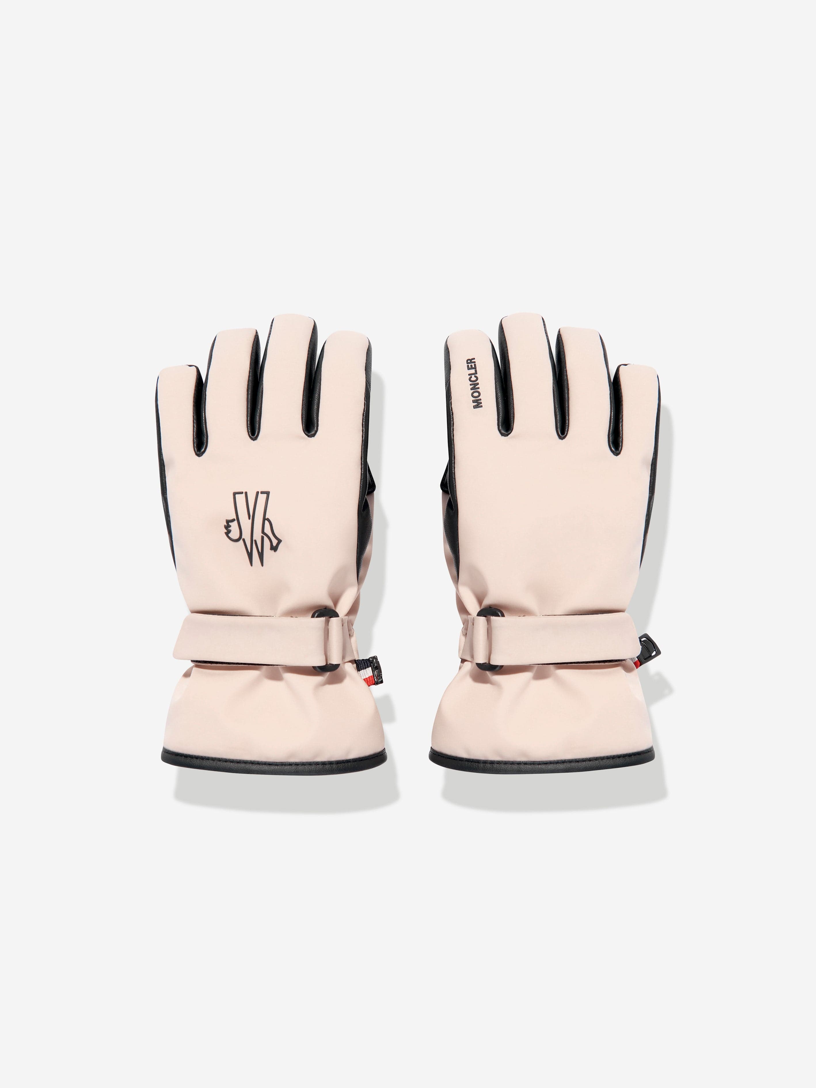 Moncler Enfant Girls Grenoble Ski Gloves in Pink | Childsplay Clothing