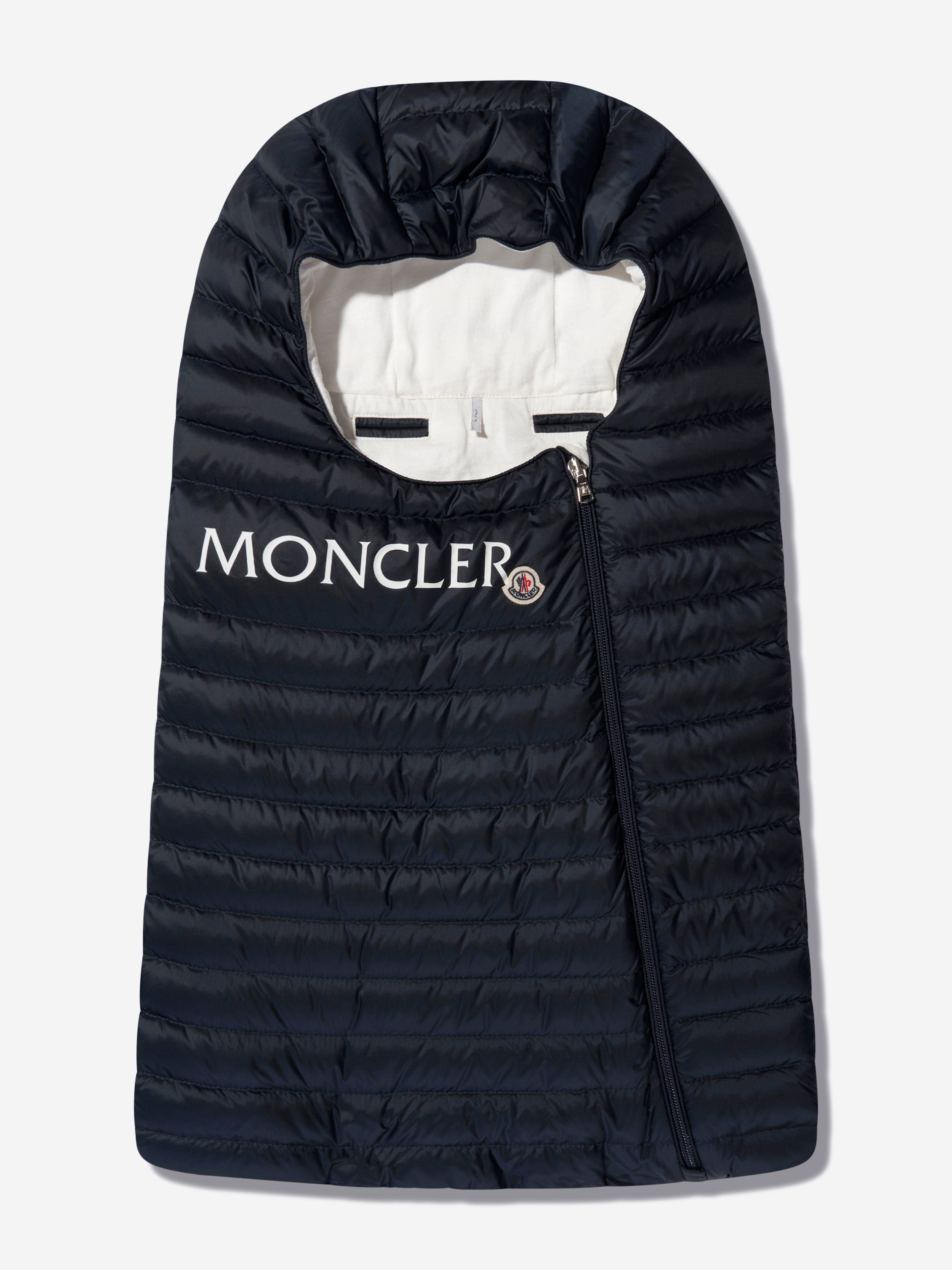 Moncler Enfant Baby Down Padded Ueno Nest in Navy