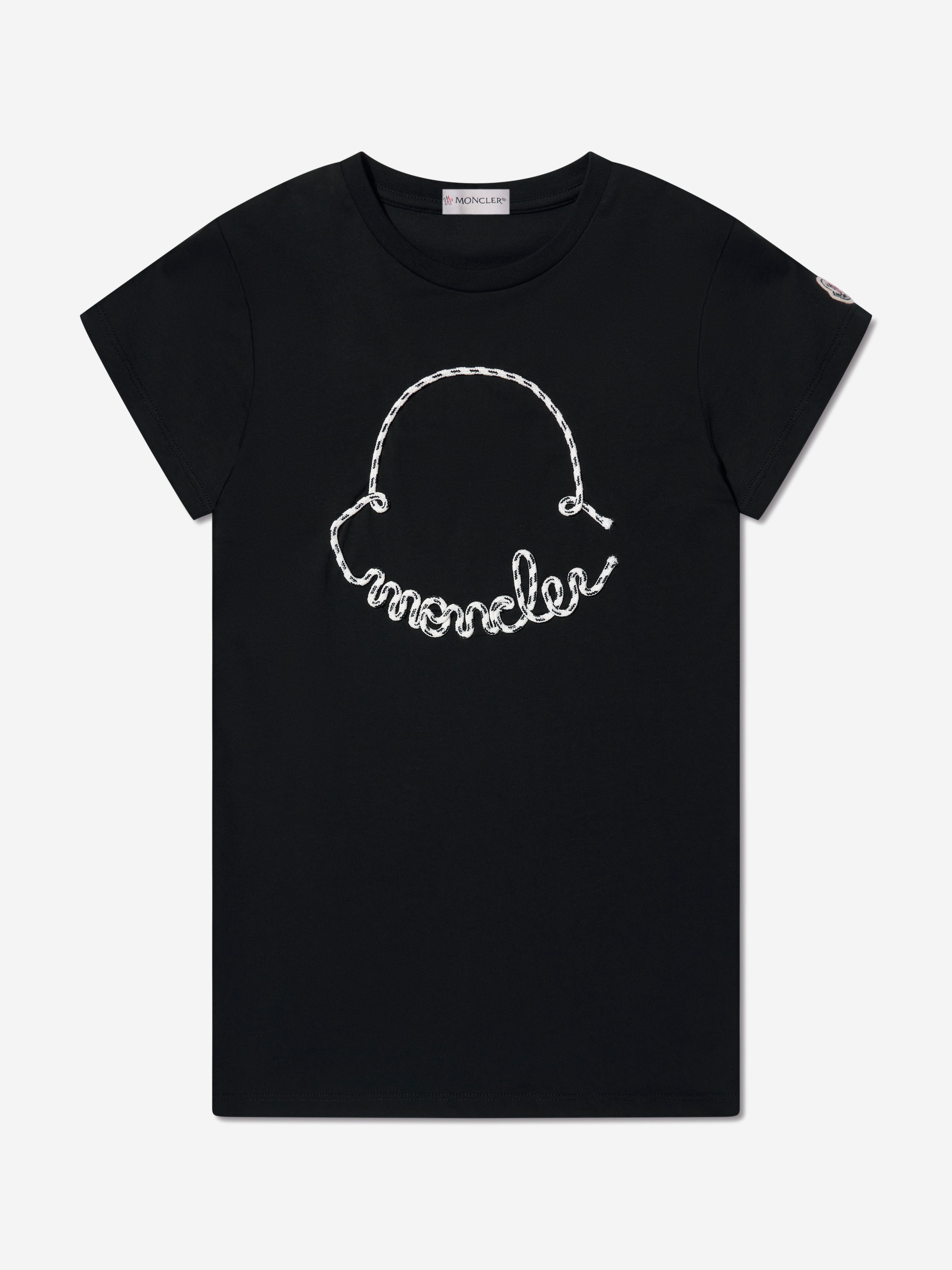 moncler t shirt dress Moncler - Cotton t-shirt dress - Female
