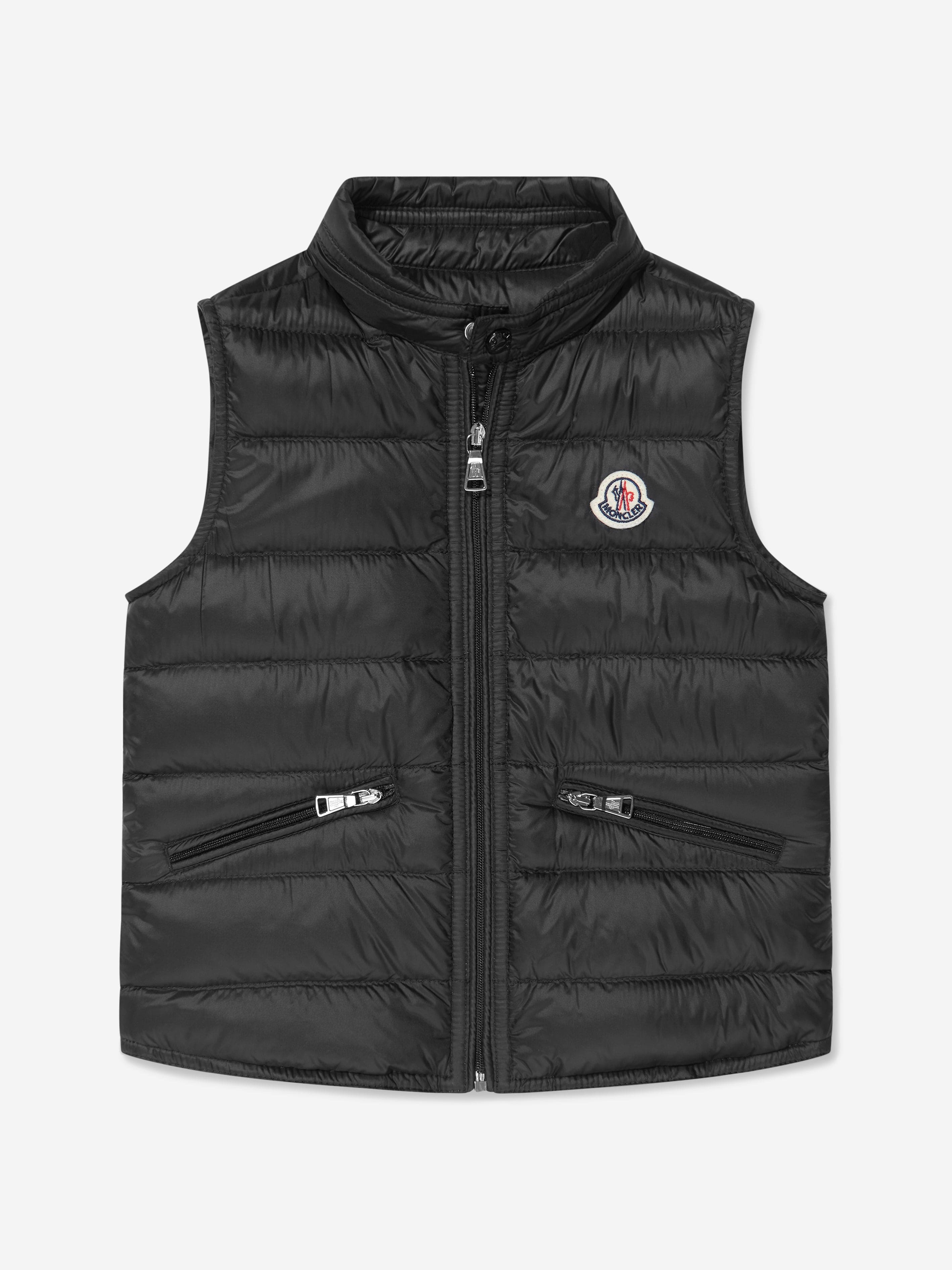 サイズ5 MONCLER ダウンベスト　GUI GILET 黒 Moncler Gui Black Packable Down Gilet. – HolloMen