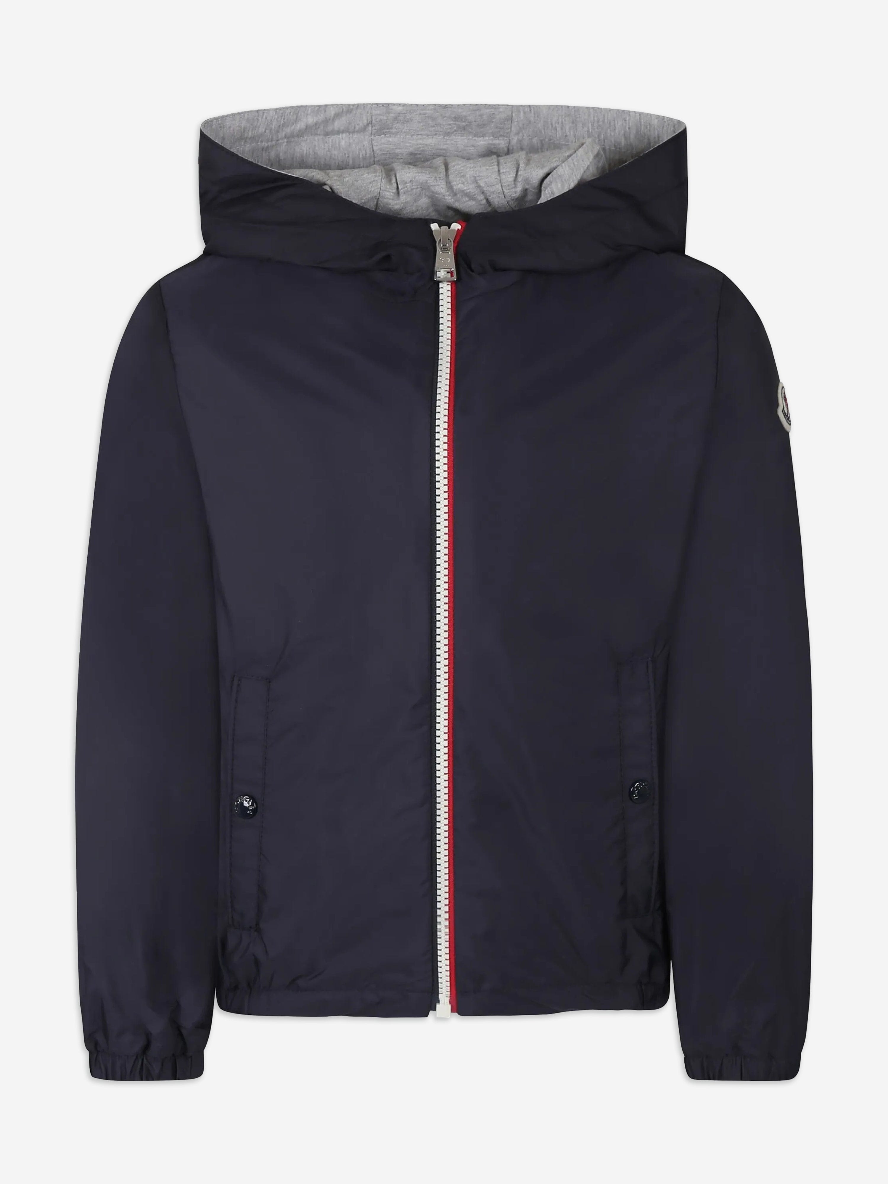 Moncler Enfant Boys New Urville Jacket in Navy | Childsplay Clothing