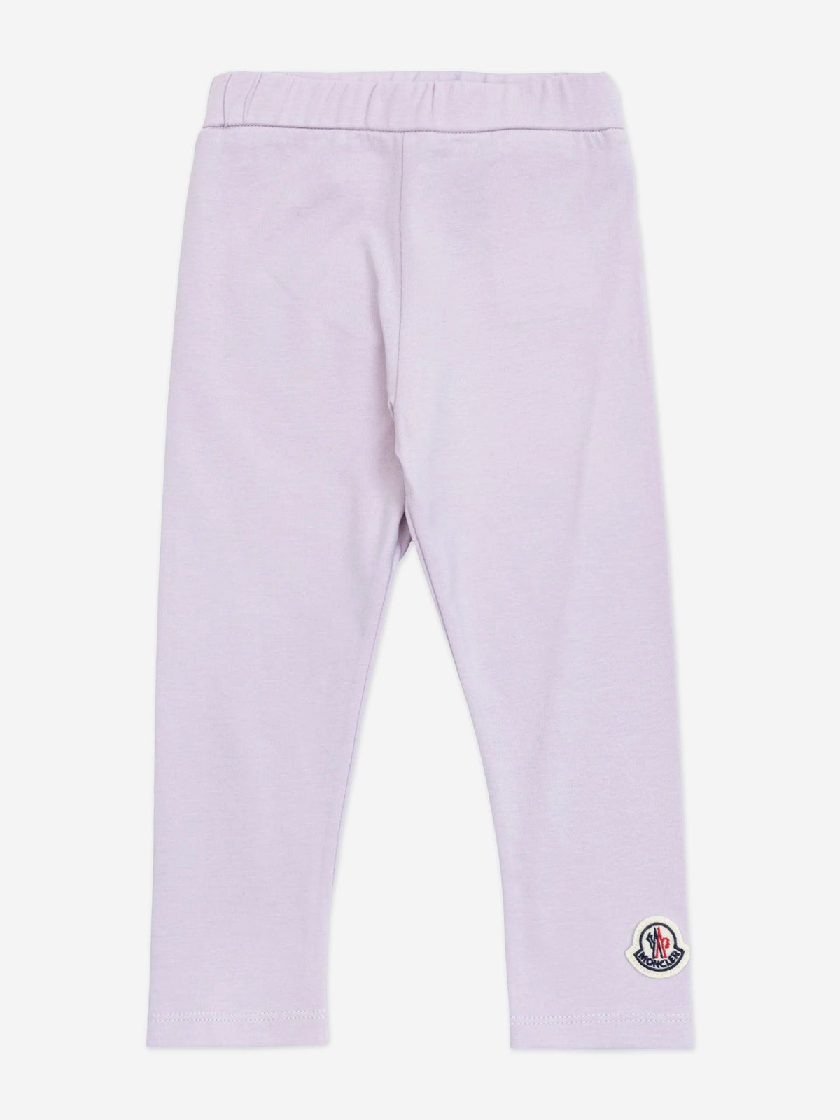 Moncler Enfant Baby Girls Logo Leggings in Purple | Childsplay 