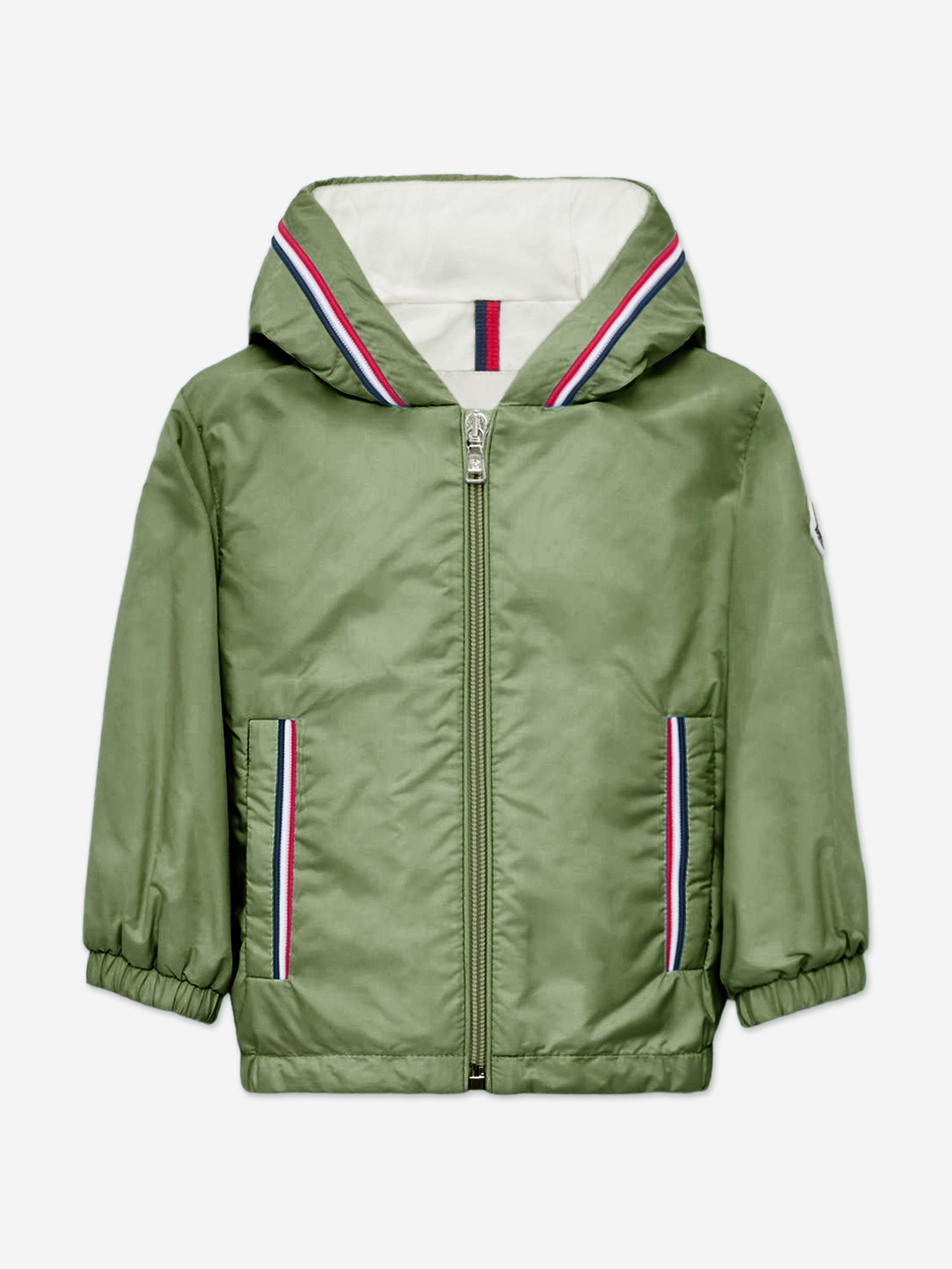 Moncler Enfant Baby Boys Granduc Jacket in Green | Childsplay Clothing