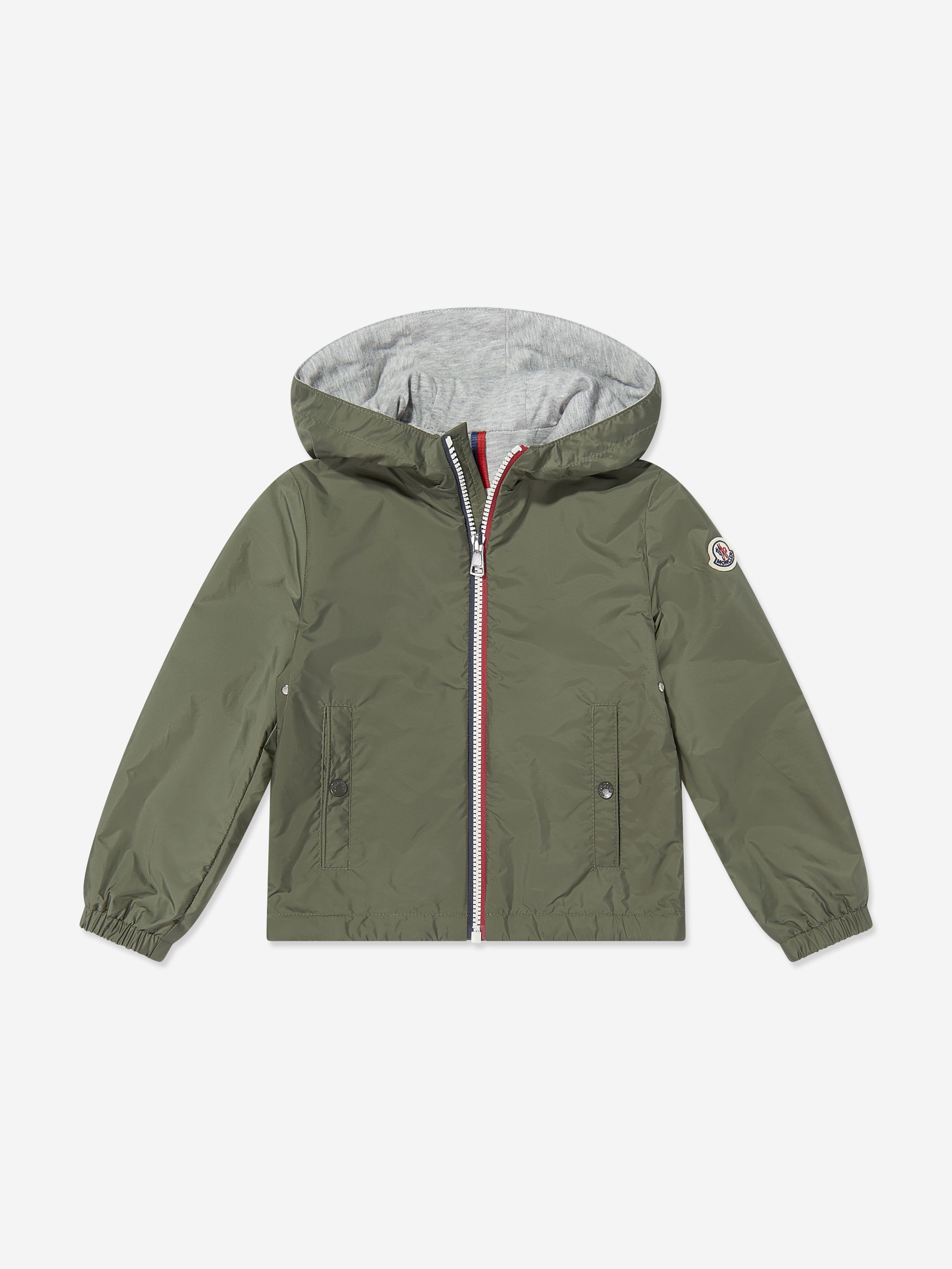 Moncler Enfant Boys New Urville Jacket in Green | Childsplay Clothing