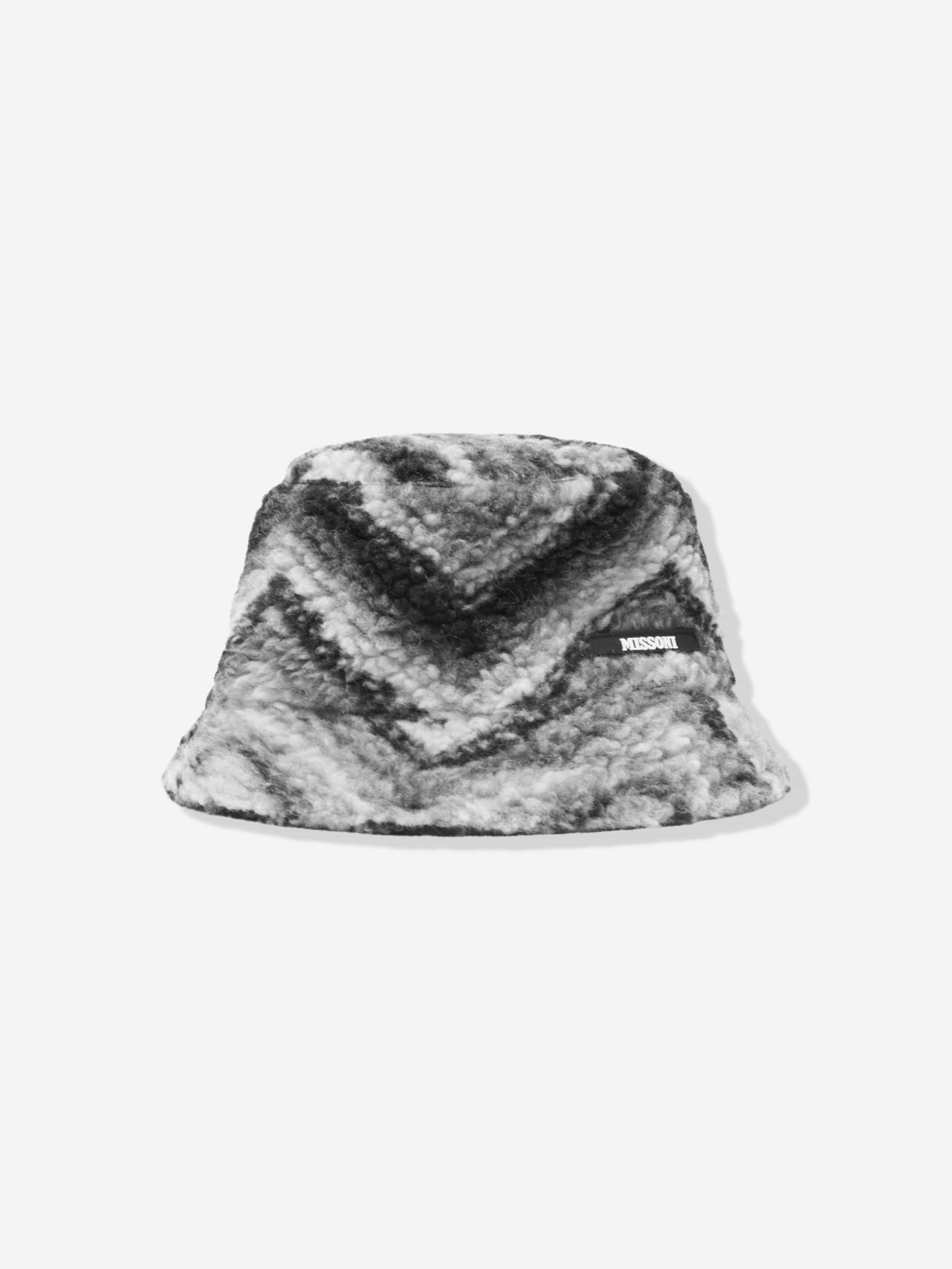 Missoni Boys Zigzag Bucket Hat in Black | Childsplay Clothing