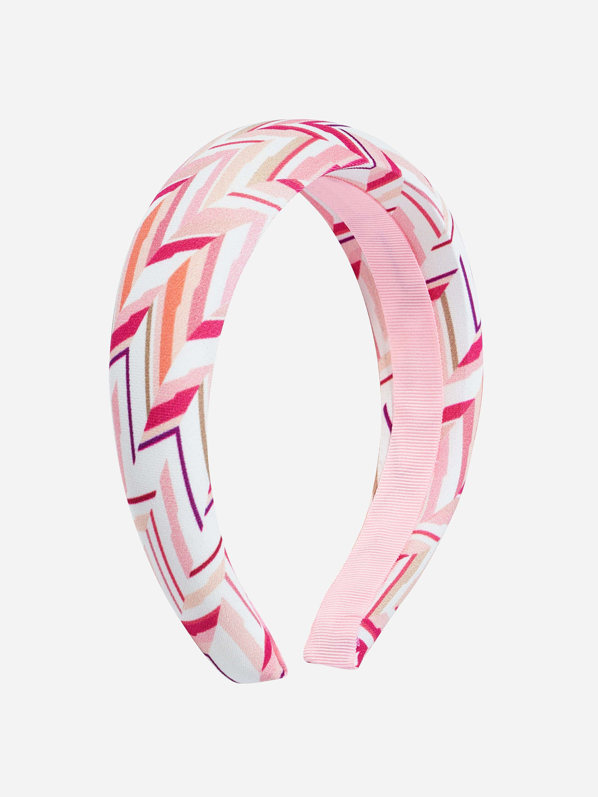 Missoni Zigzag Headband Missoni Kids Girls Multi-Coloured Zigzag Headband | Junior  main image 3