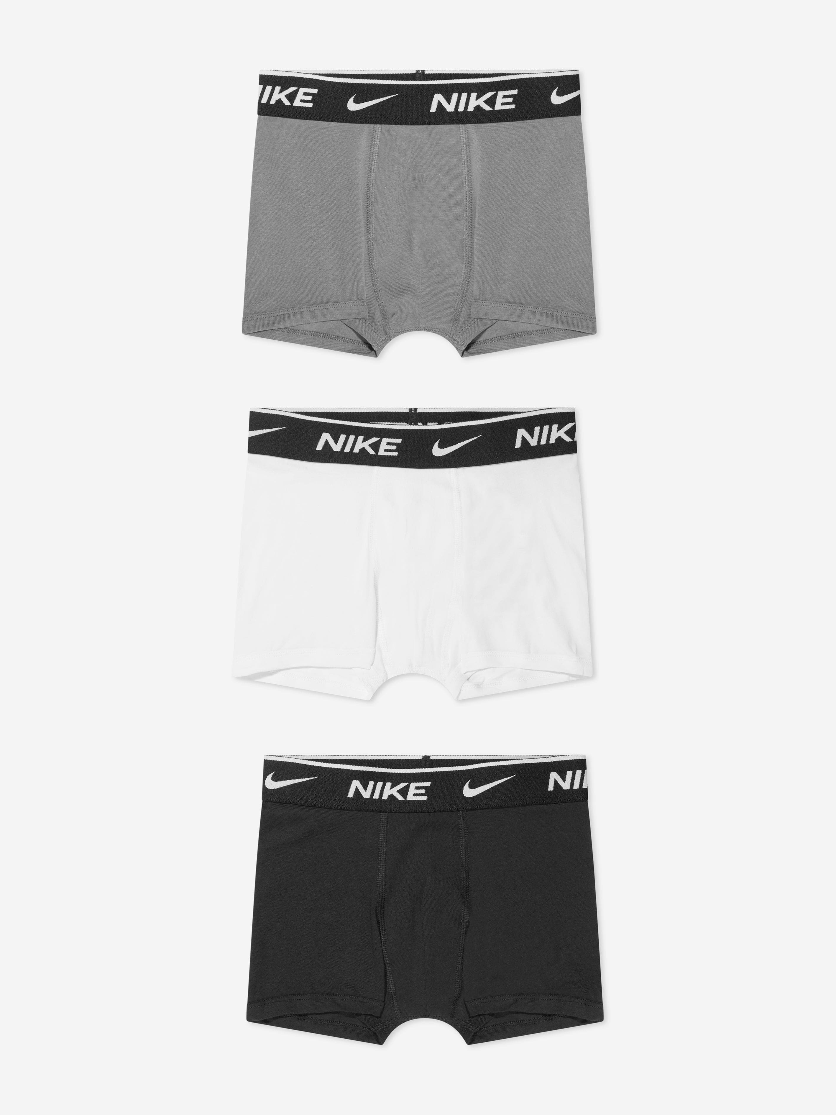 Nike Boys Pack Essential Boxer Shorts Set in Multicolour