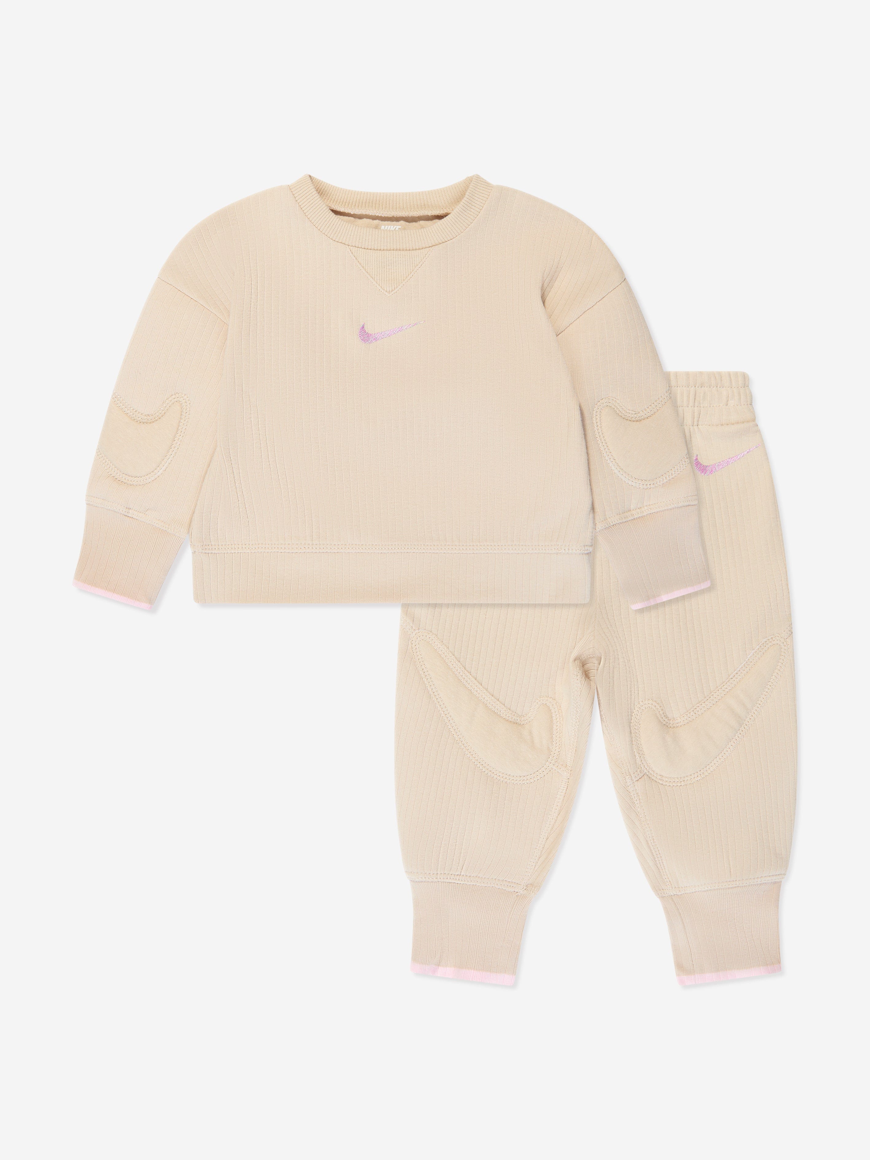 Nike Nike Baby Readyset Tracksuit in Beige Childsplay Clothing