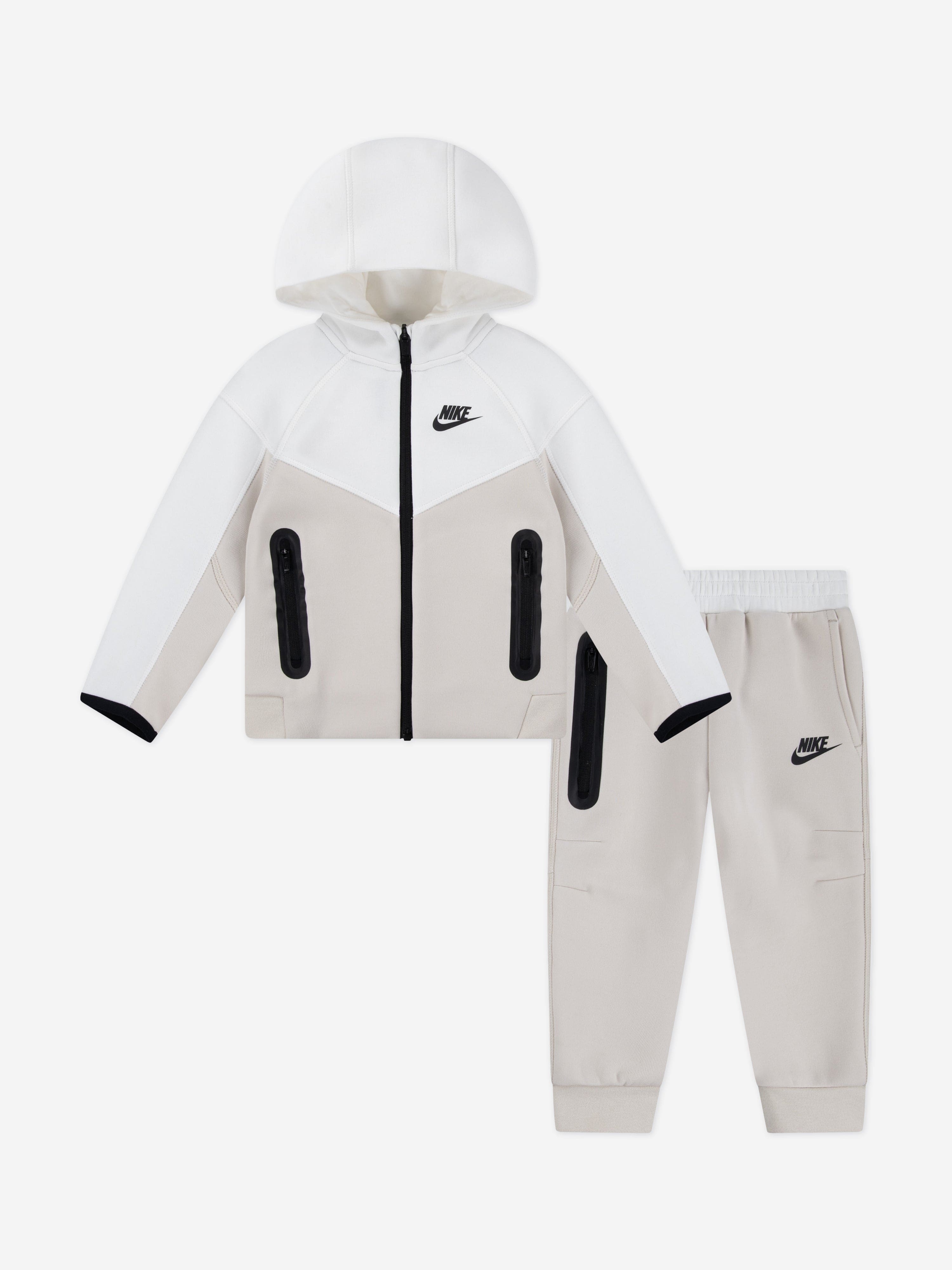 White Nike Tech Fleece Outfit Fleece Hoodie Nike Outfit 12 Months