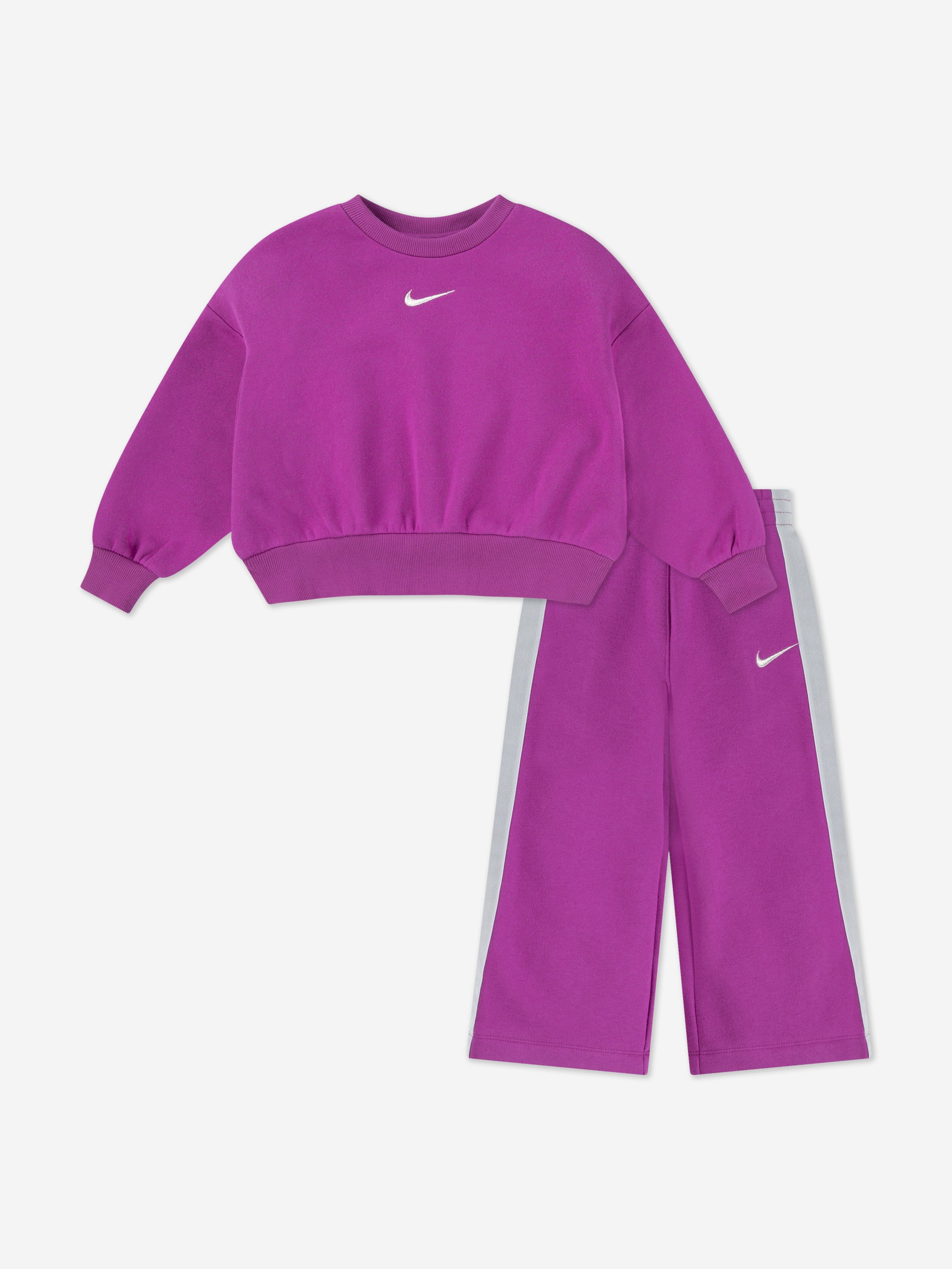 nike violet tracksuit
