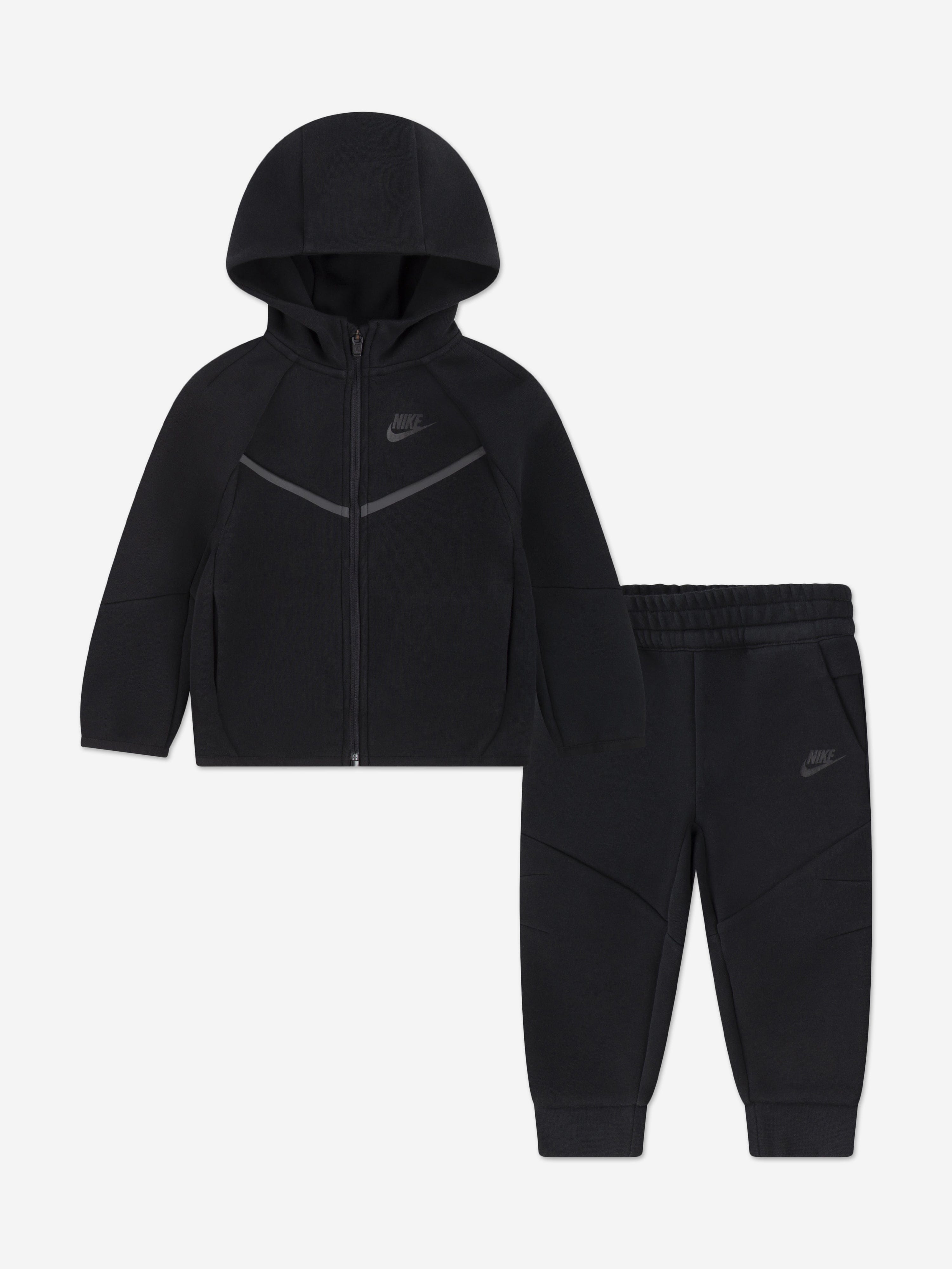 Nike Kids NSW Tech Fleece Tracksuit in Black | Childsplay Clothing