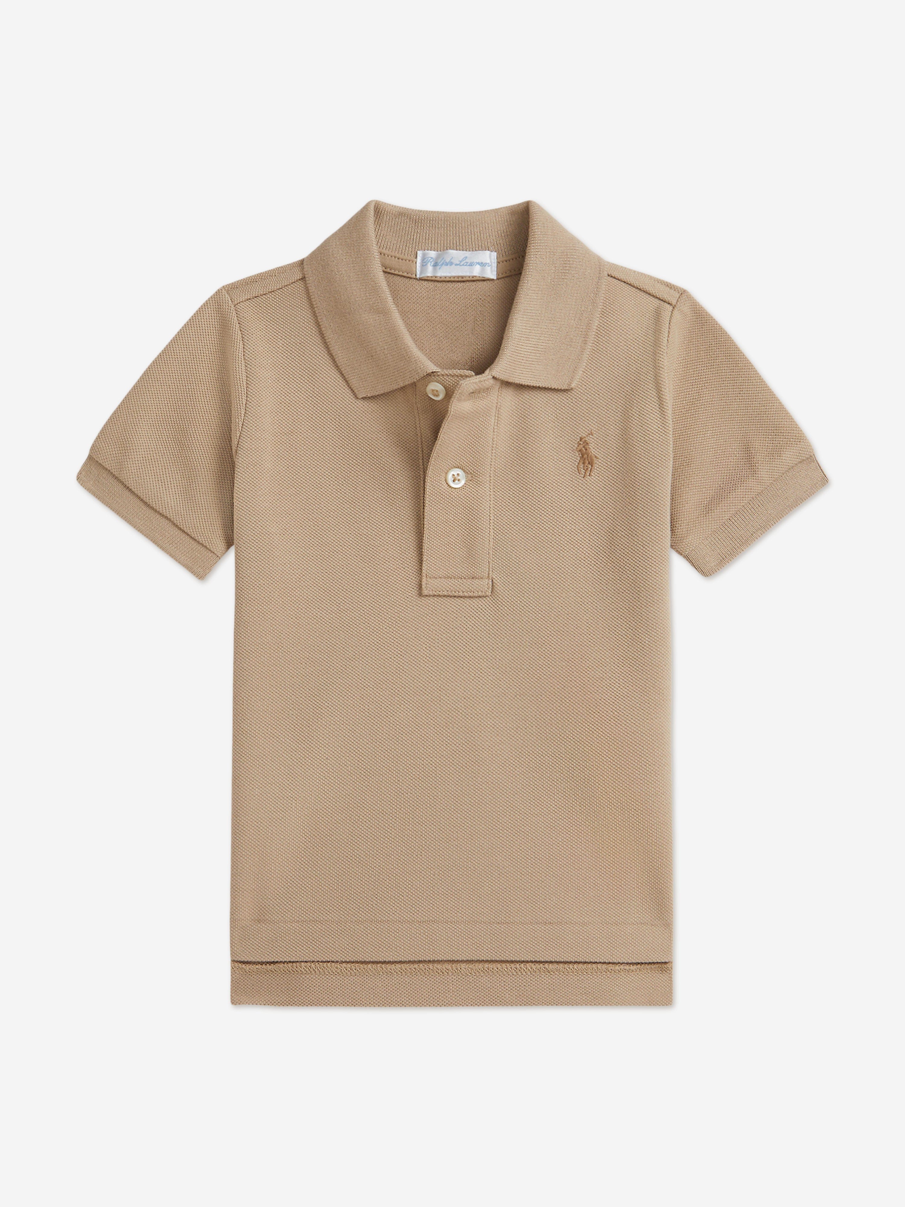 Polo Shirt Beige Shirt Baby Ralph Lauren Kids Ralph Lauren Baby