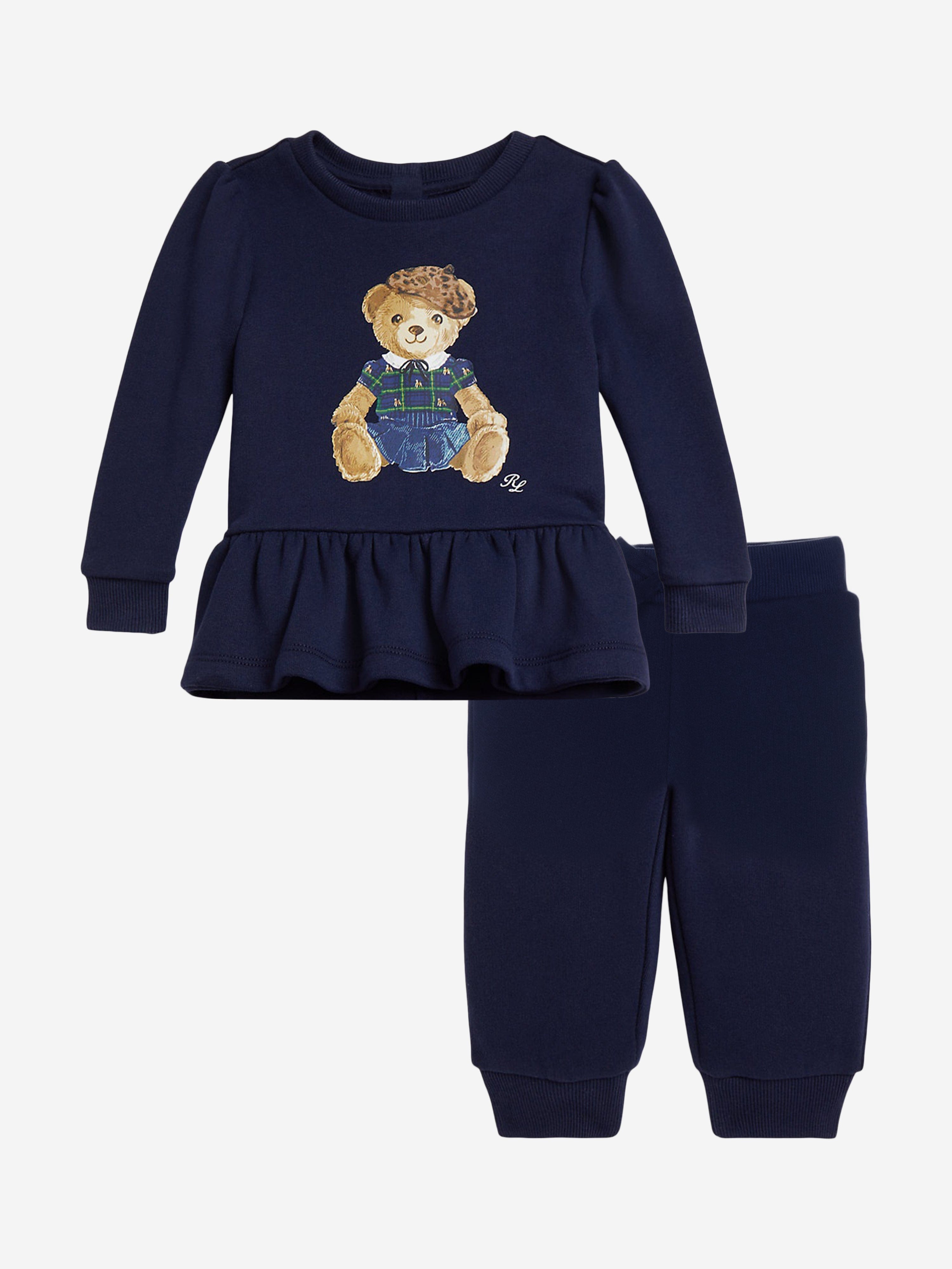 Clothing Ralph Lauren Girls Tracksuit Ralph Lauren Kids Baby Girls