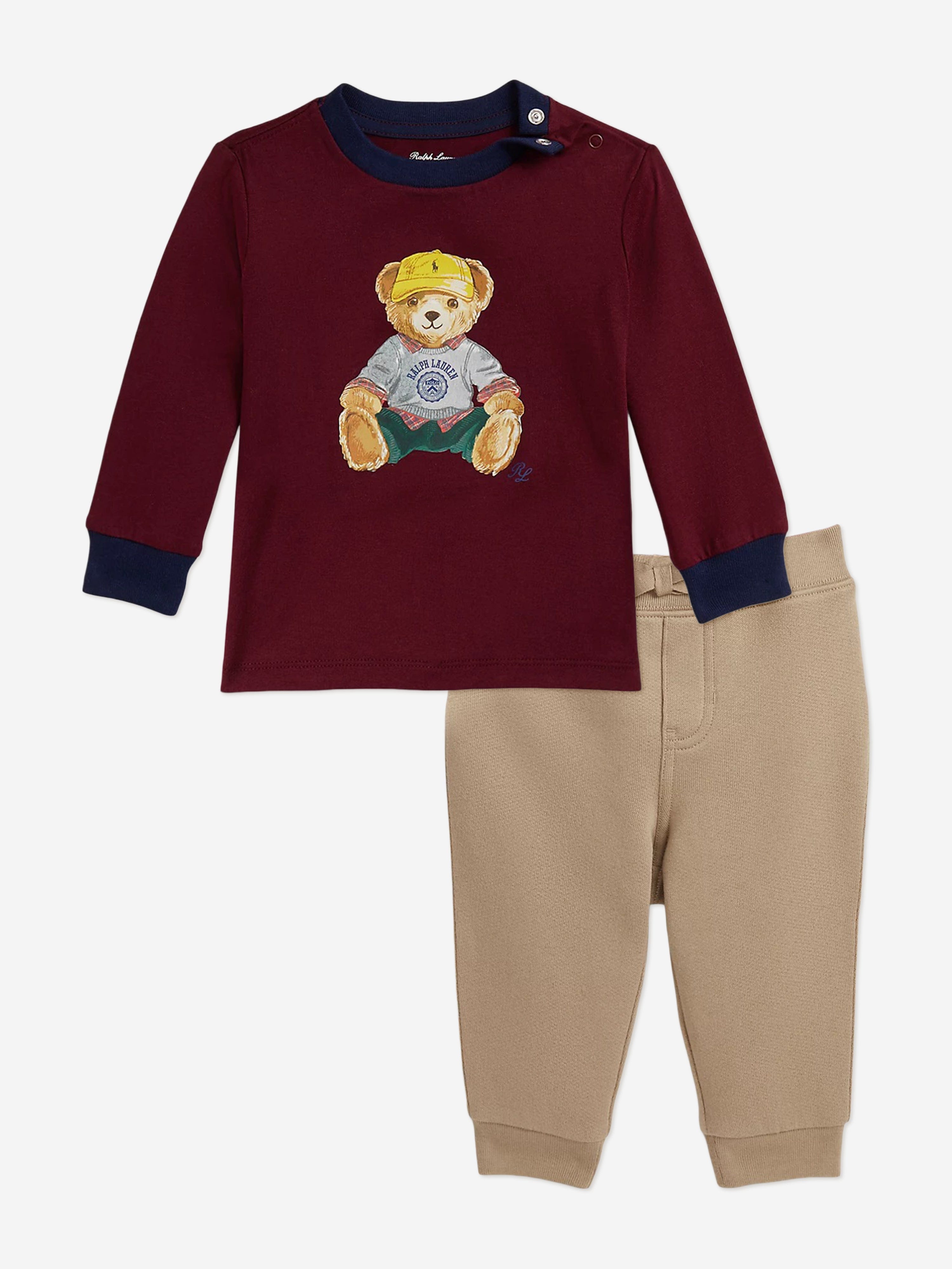 Lauren Polo Bear Polo Jogging Suits For Toddlers Ralph Lauren