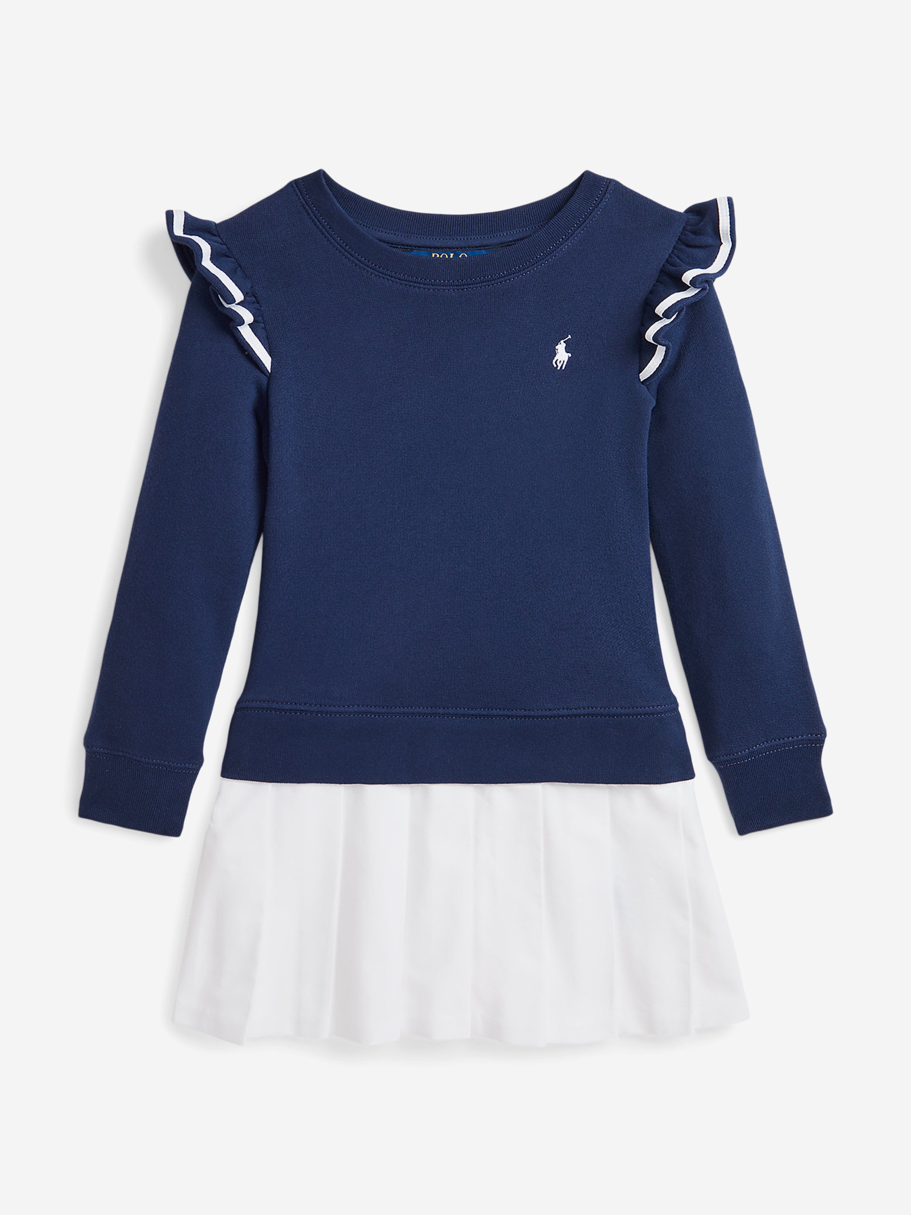 sachin and babi light blue dress Rib-Knit Polo Sweater Dress