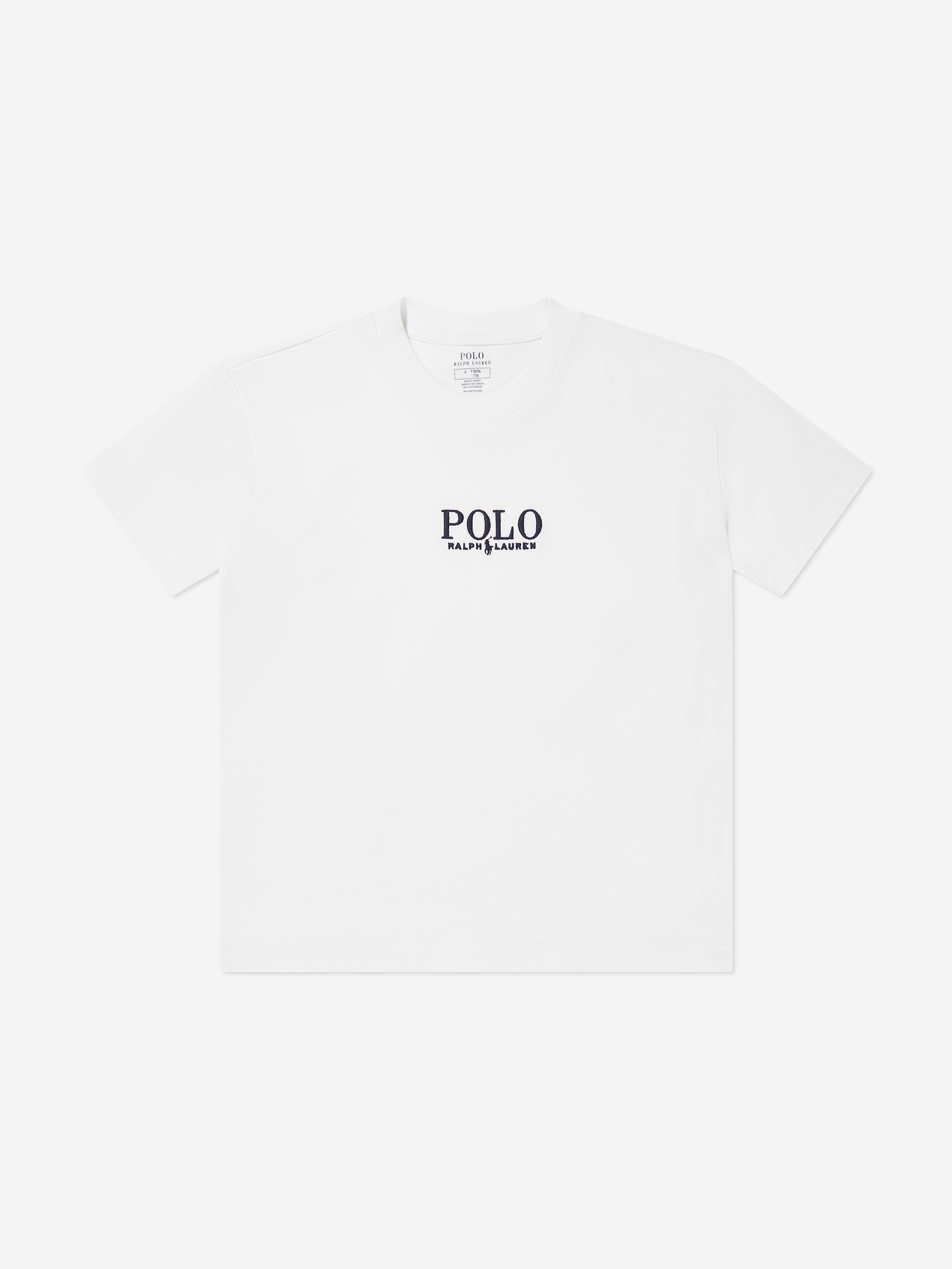 Ralph Lauren Boys Polo T-Shirt in White | Childsplay Clothing