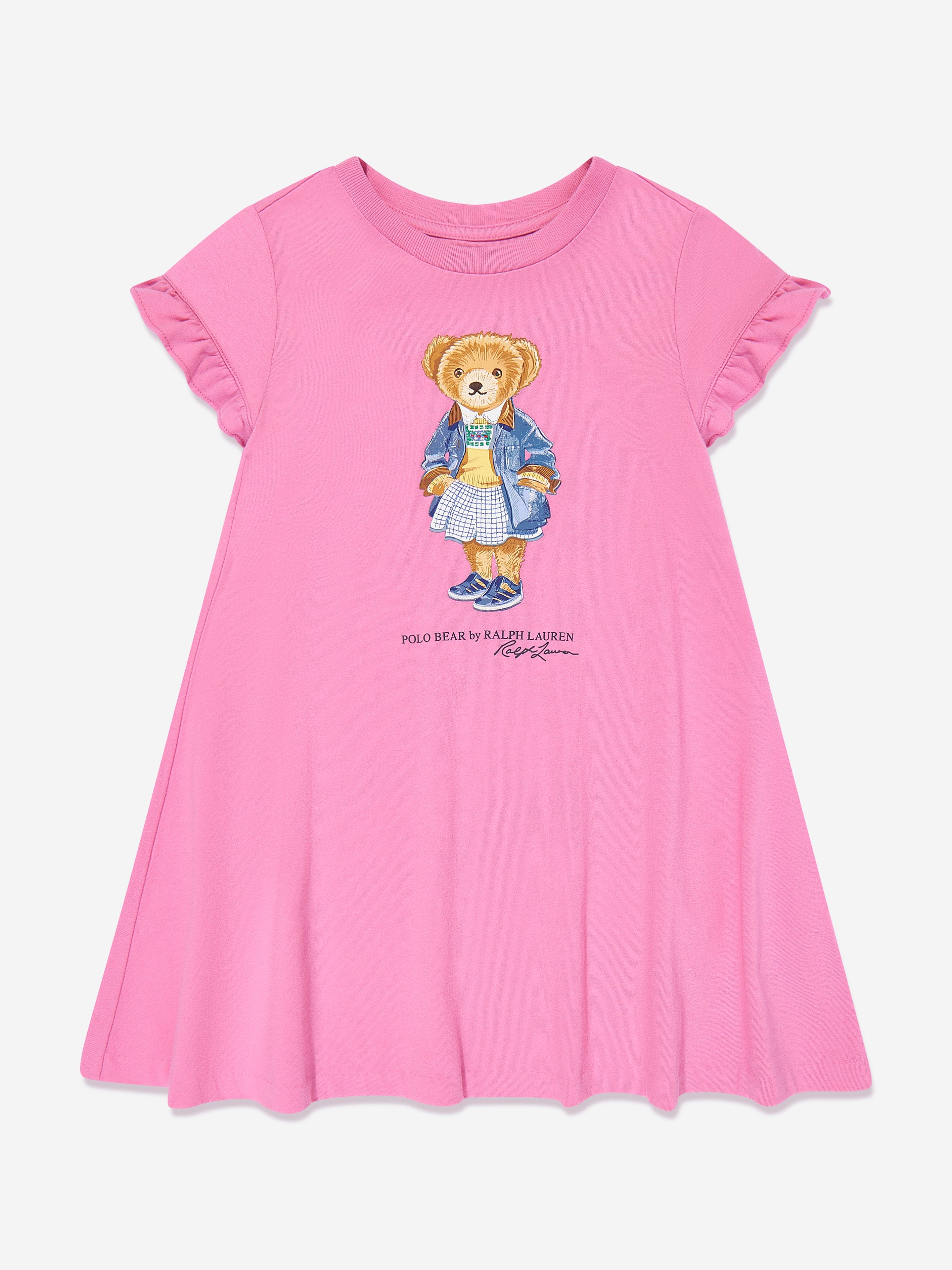 polo bear cotton jersey tee dress Polo Bear Cotton Jersey Tee Dress