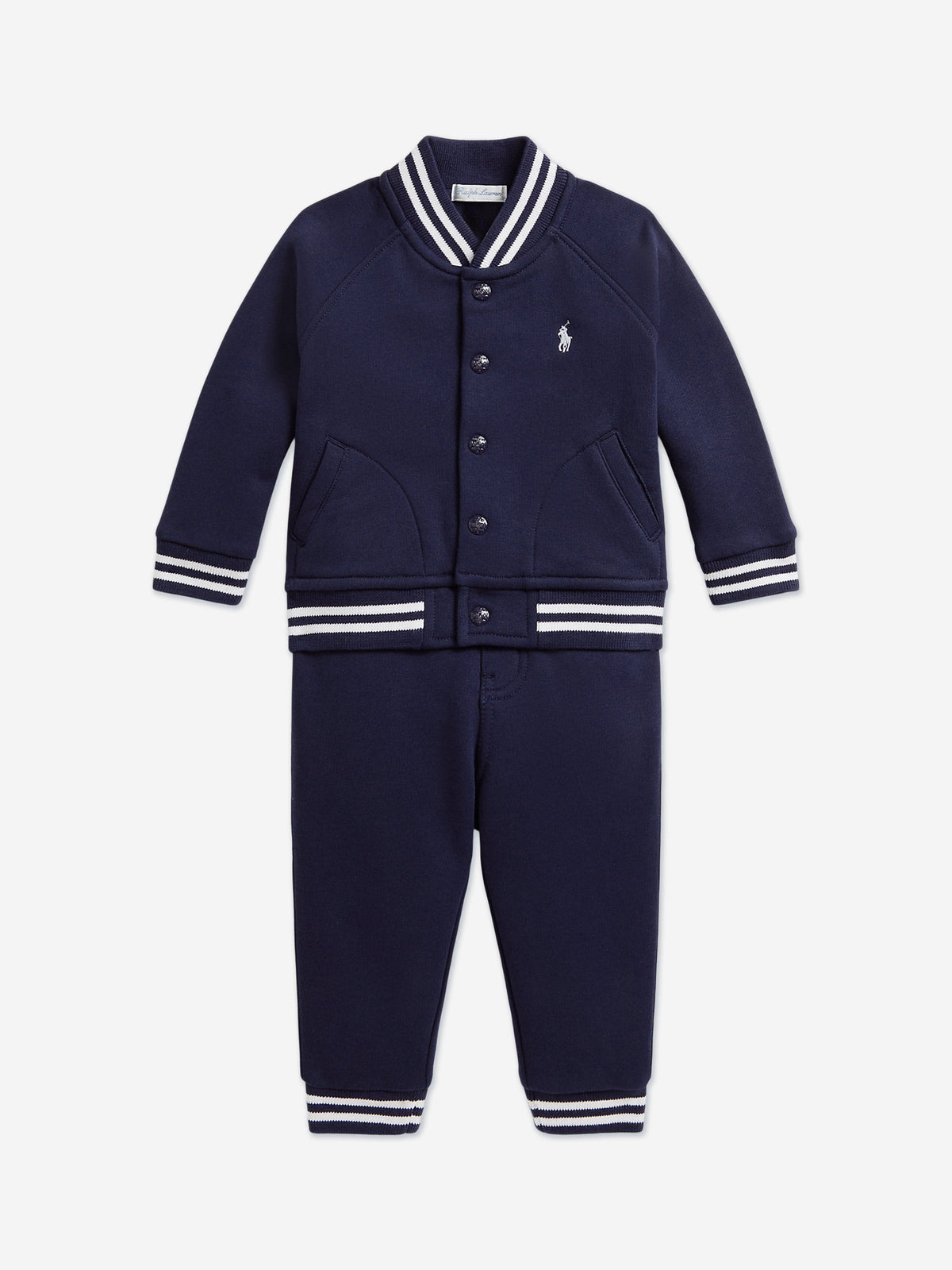 Ralph Lauren Baby Boys Logo Tracksuit in Navy | Childsplay Clothing