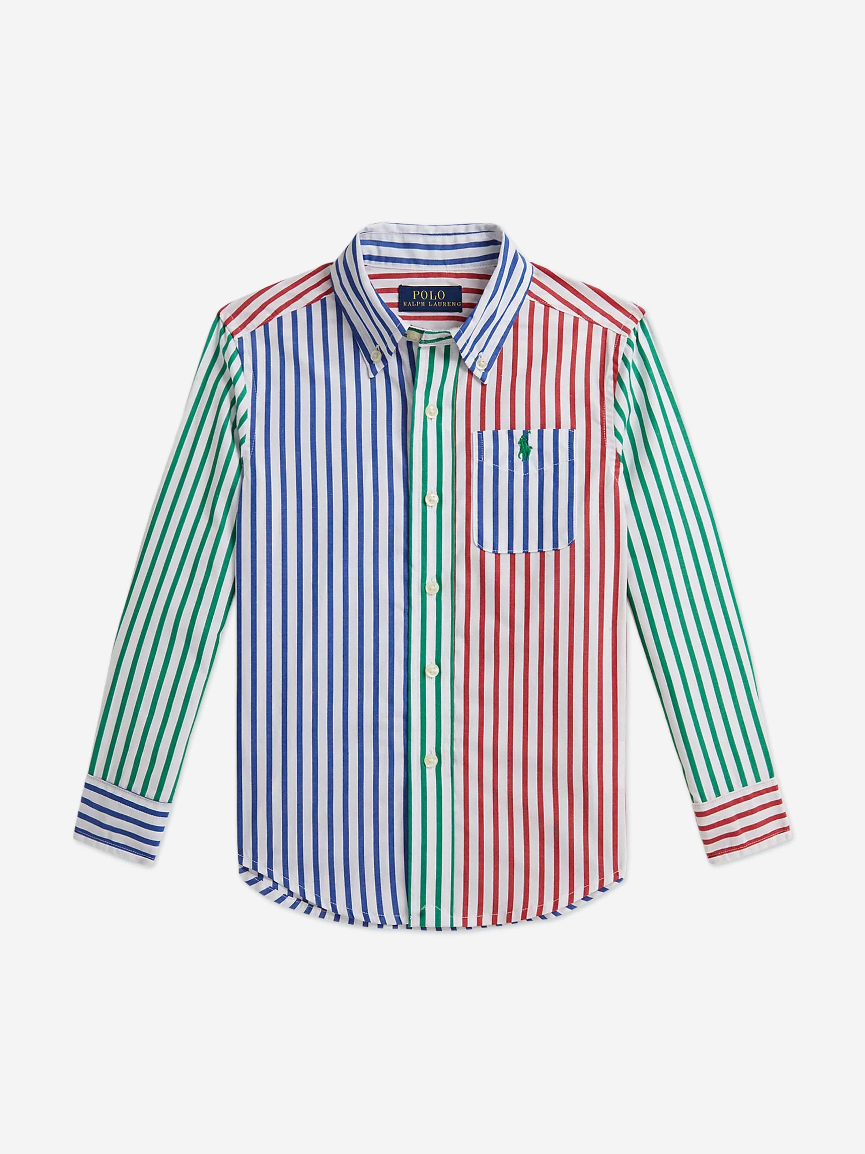 Chemise Oxford Chemise Ralph Lauren Enfant Striped Shirt Fun Shirt