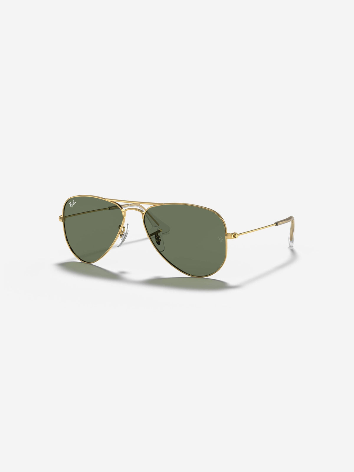 Unisex Ray-Ban Stylish Gold Aviator Sunglasses Amazon.com: Ray-Ban Unisex RB3025 Classic Polarized Aviator  main image 3