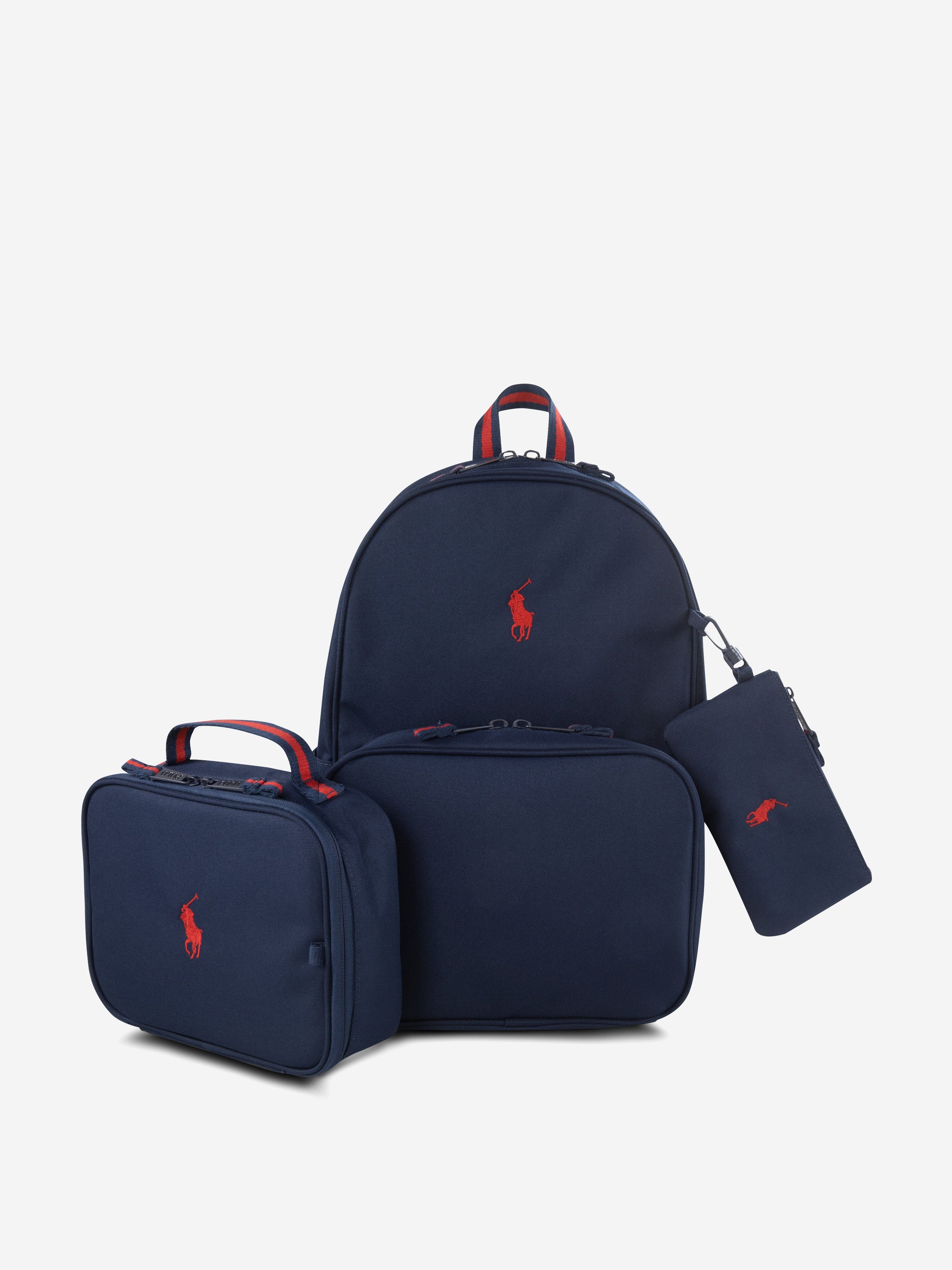 Ralph Lauren Boys Polo Combo Backpack in Navy (43cm) | Childsplay