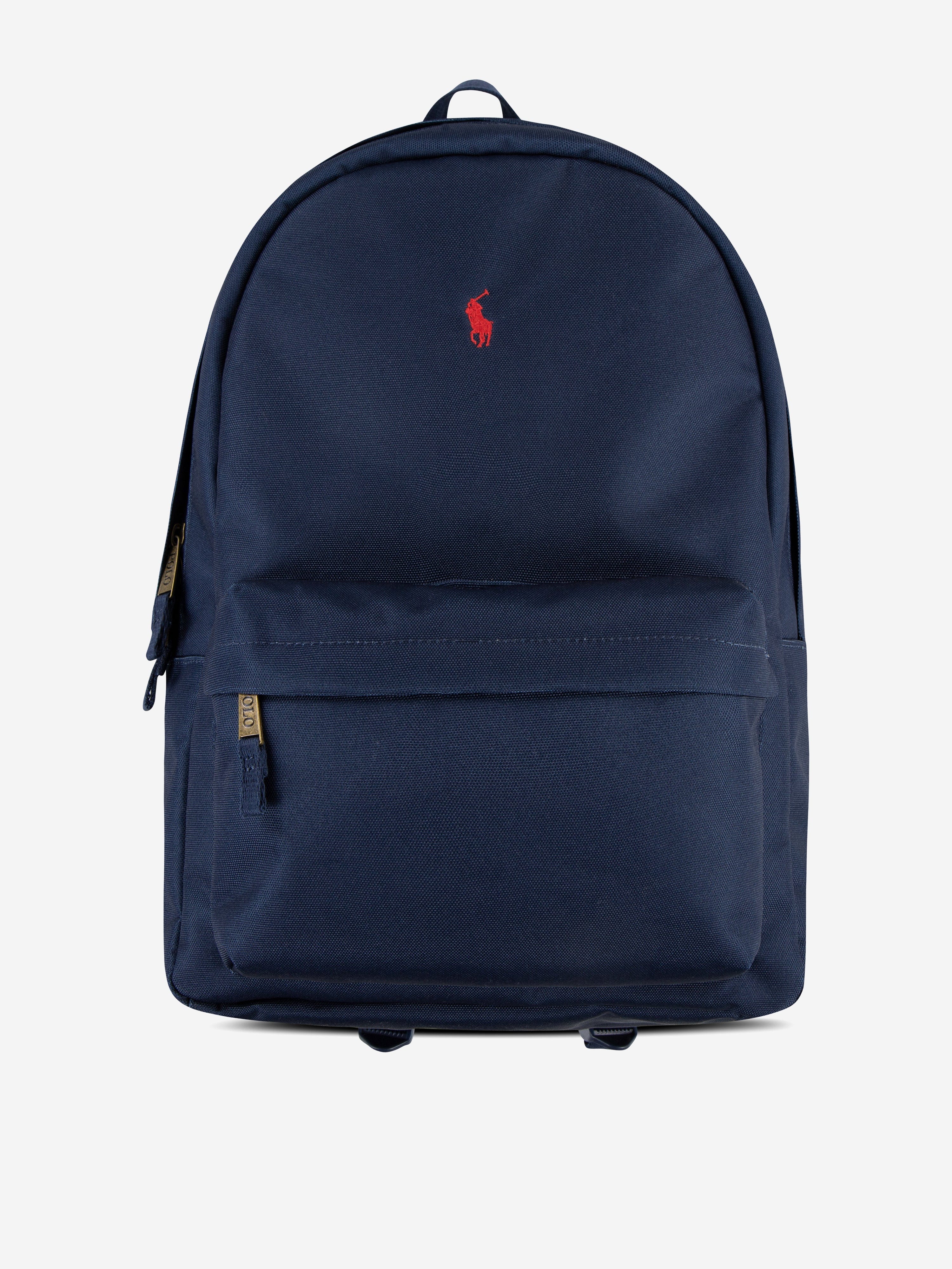 Ralph Lauren Kids Logo Backpack in Navy (45cm) | Childsplay Clothing
