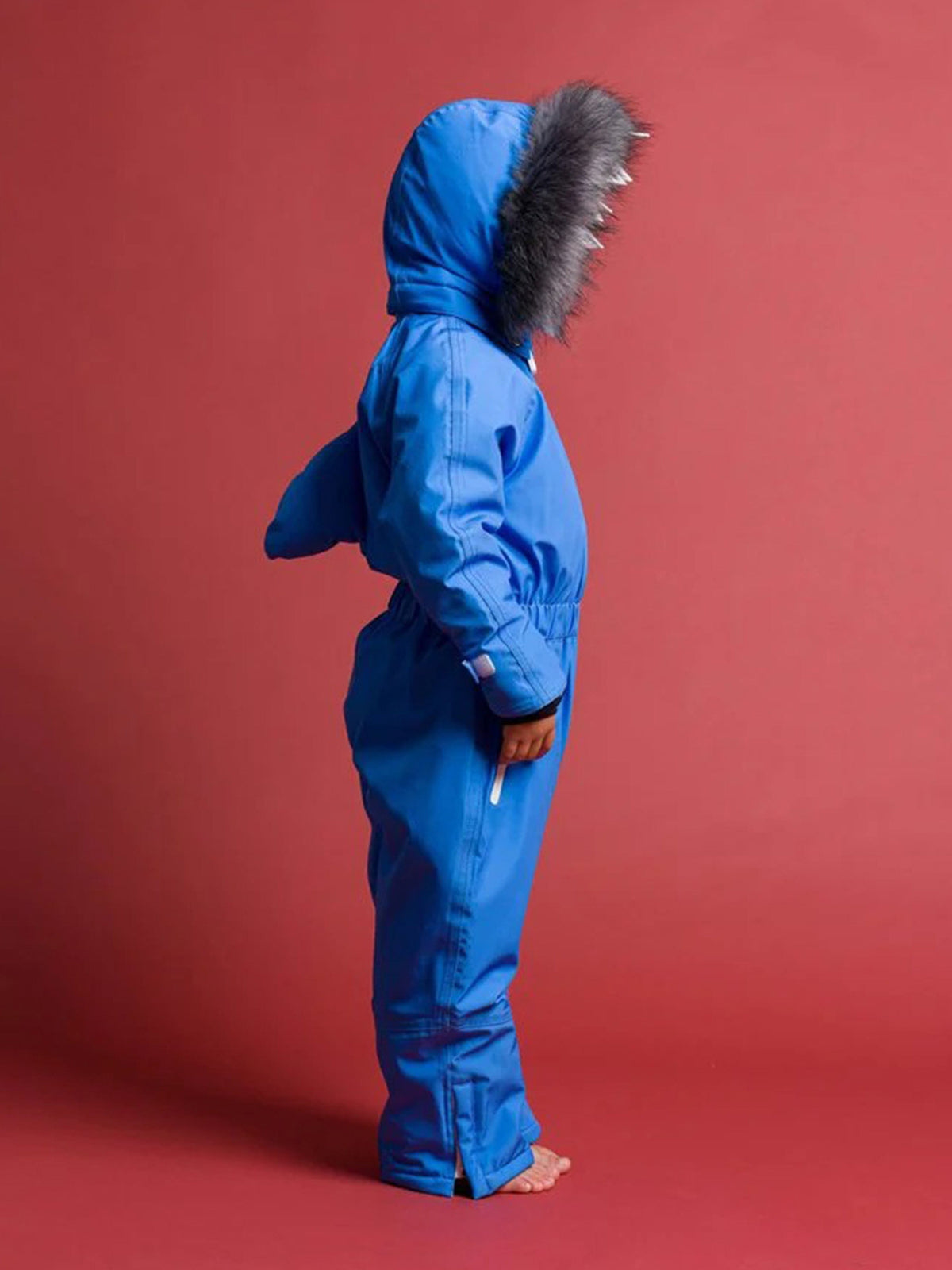 Roarsome Boys Reef The Shark Snowsuit in Blue | Childsplay Clothing