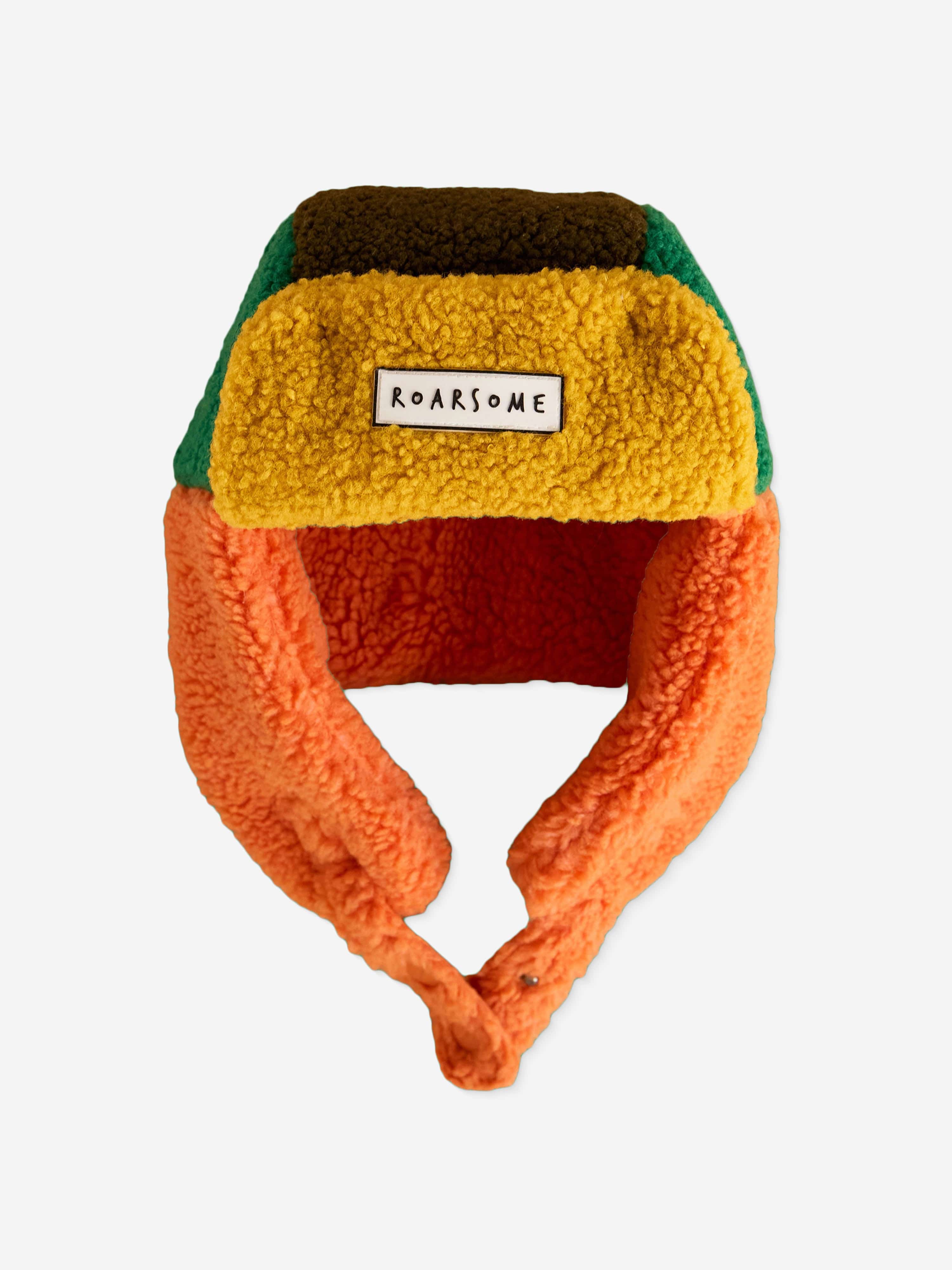 Roarsome Kids Trapper Hat in Green