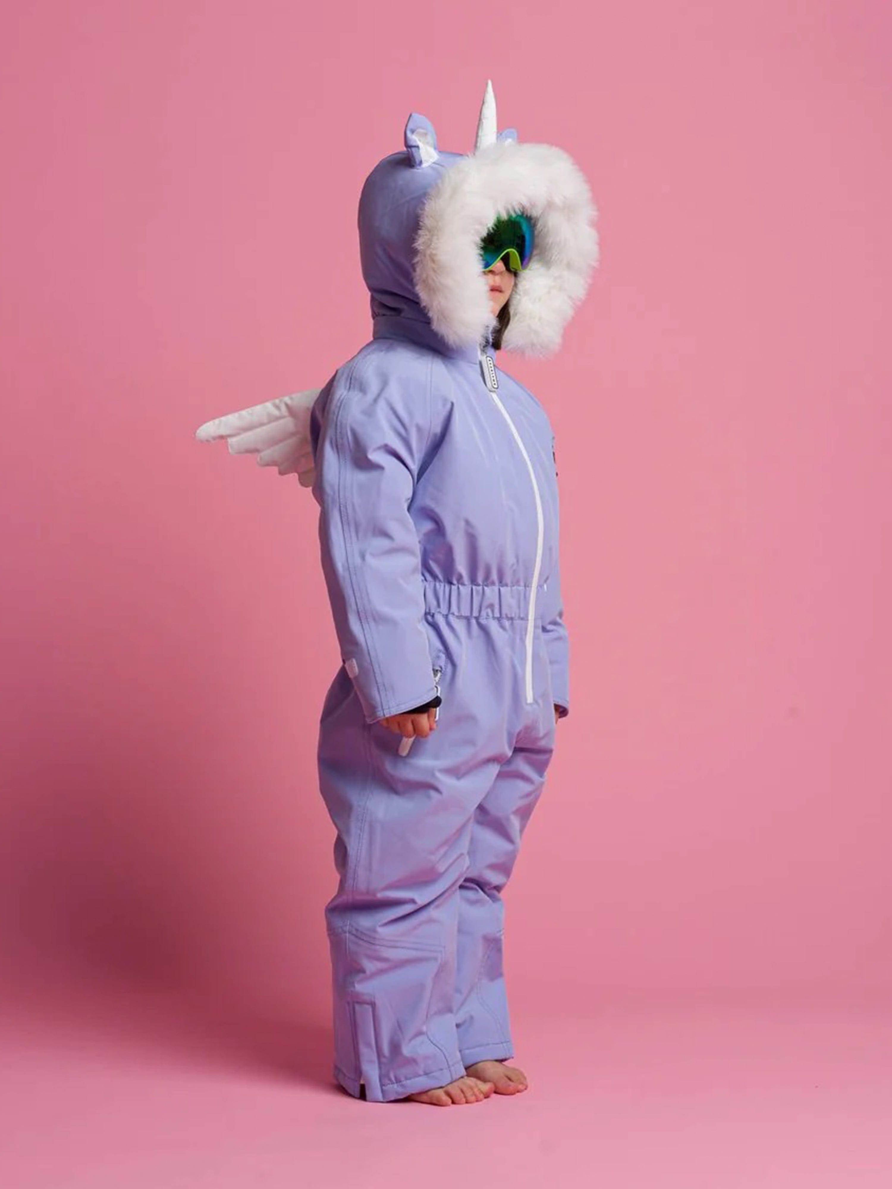 Roarsome Roarsome Girls Sparkle The Unicorn Snowsuit in Purple