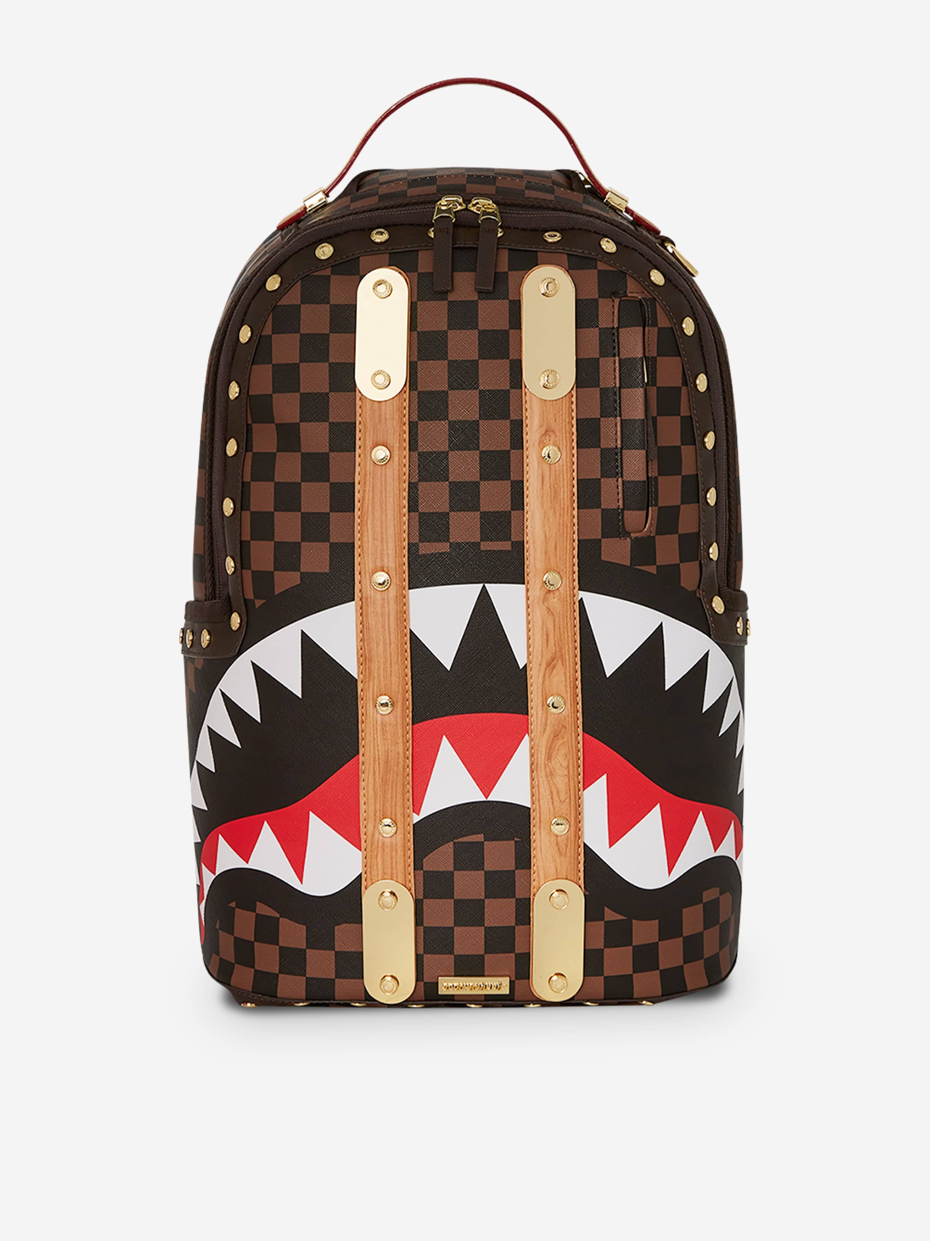 Leather Backpack Louis Vuitton Shark Bag Bape Shark Shark Vt