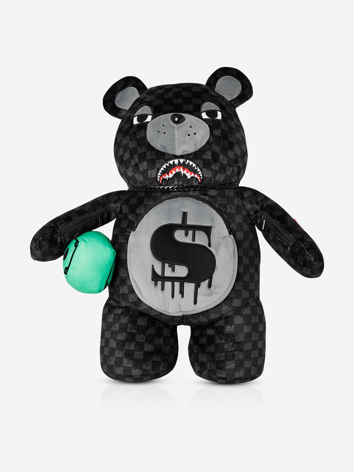 Sprayground Kids Dripping Sharks In Paris Moneybear Backpack in 