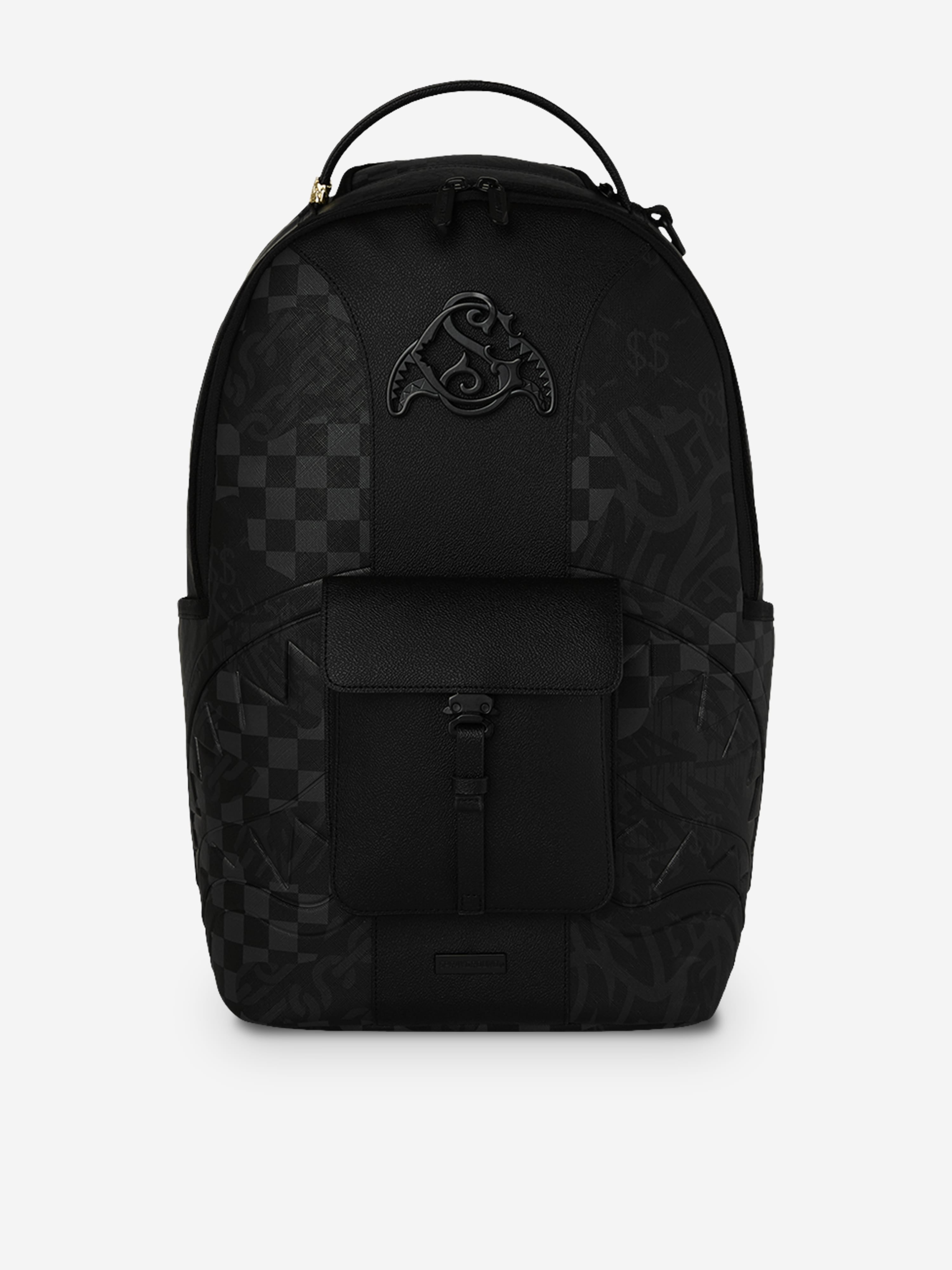 【SPRAYGROUND】4AMショルダーバッグ 新品 未使用 Sprayground Kids 4AM Mix Up V2 Backpack in Black (46cm