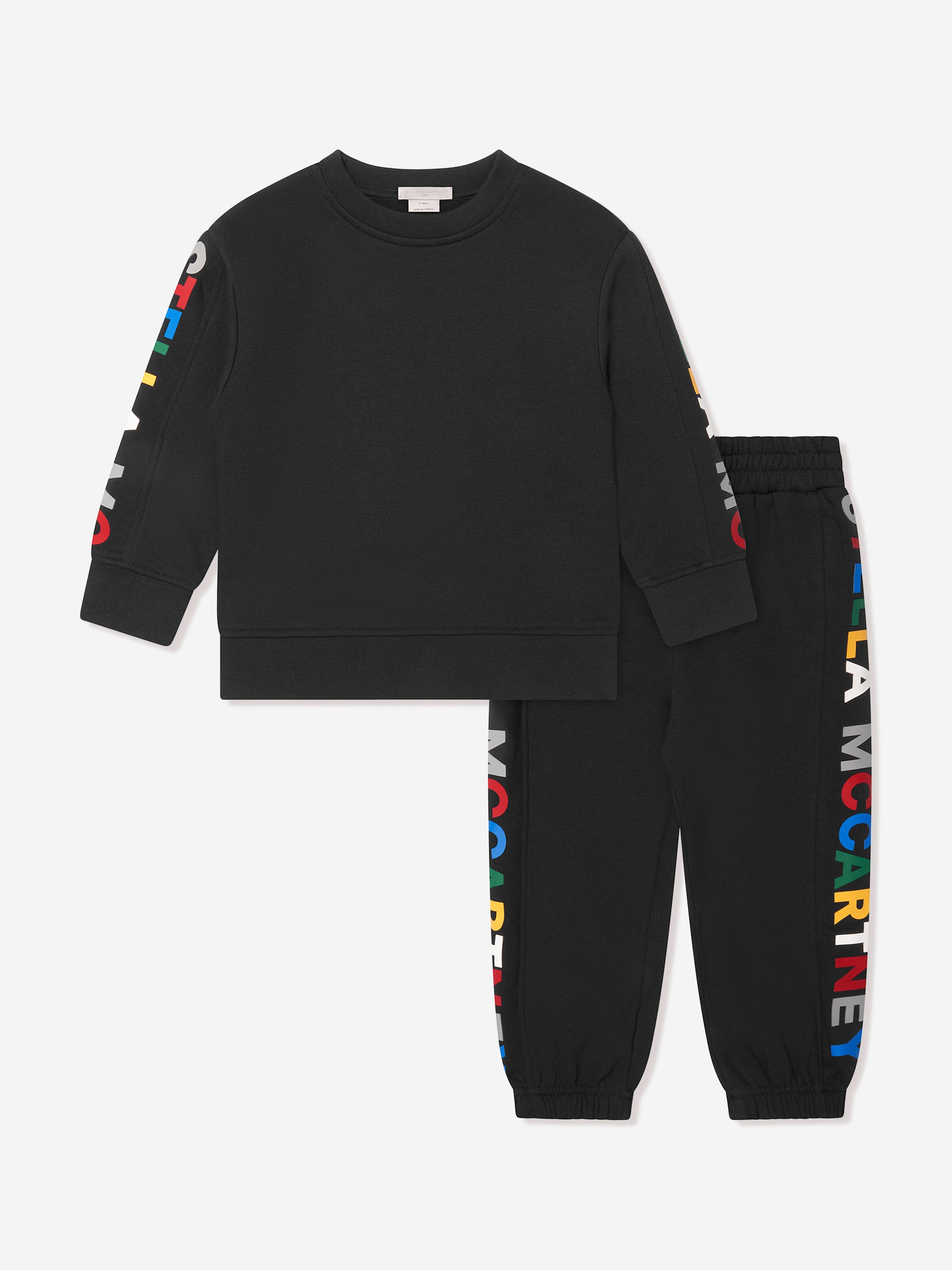 Kids Logo Tracksuit in Black Childsplay Clothing