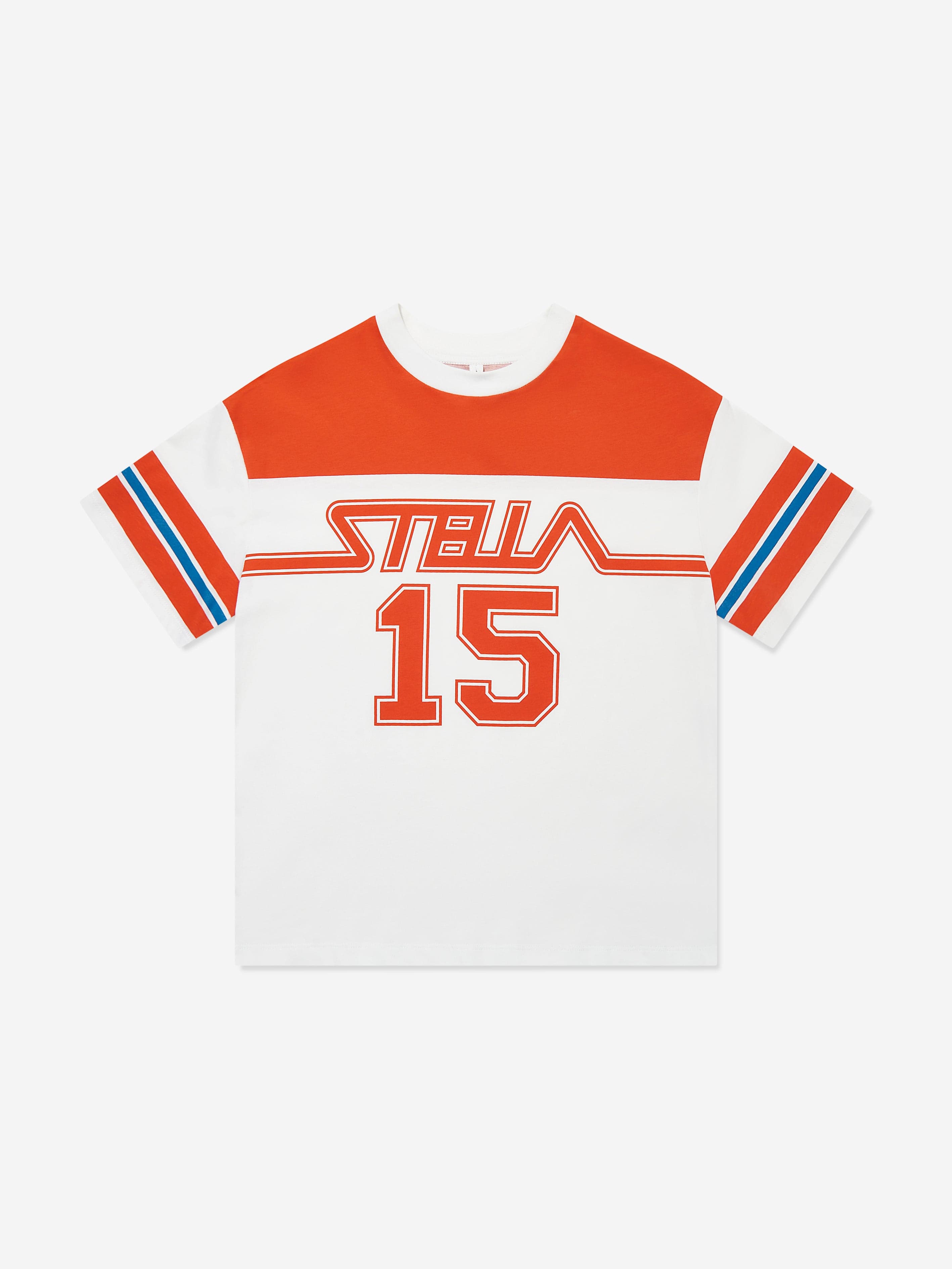 Stella McCartney Kids Stella McCartney Boys Logo T-Shirt in White