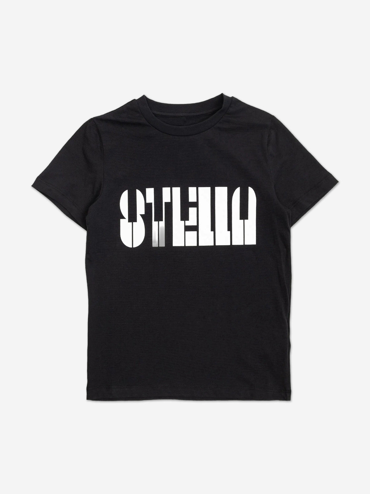 Stella McCartney Boys Keyboard Logo T-Shirt in Black | Childsplay 