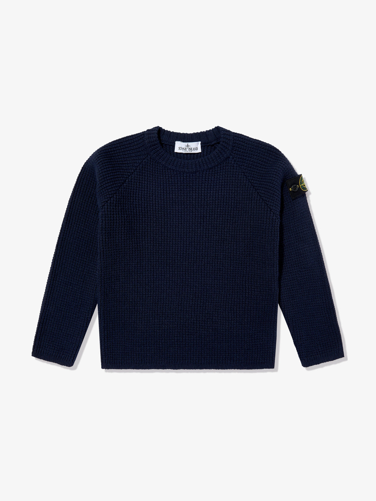 Sweater Stone Island Top Junior Stone Island Kids Wool Jumper In Navy