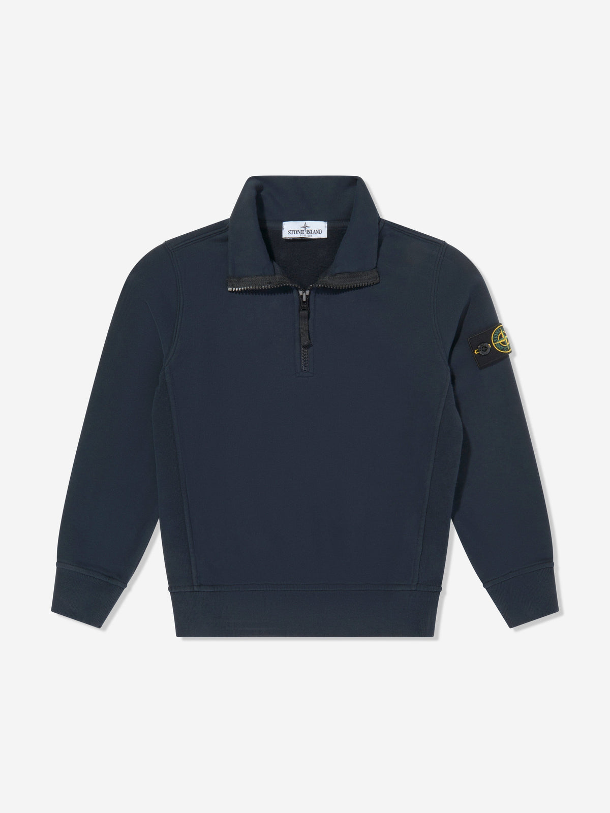 Sweat Shirt Stone Island Navy Zip Hoodie STONE ISLAND Garment Dyed 