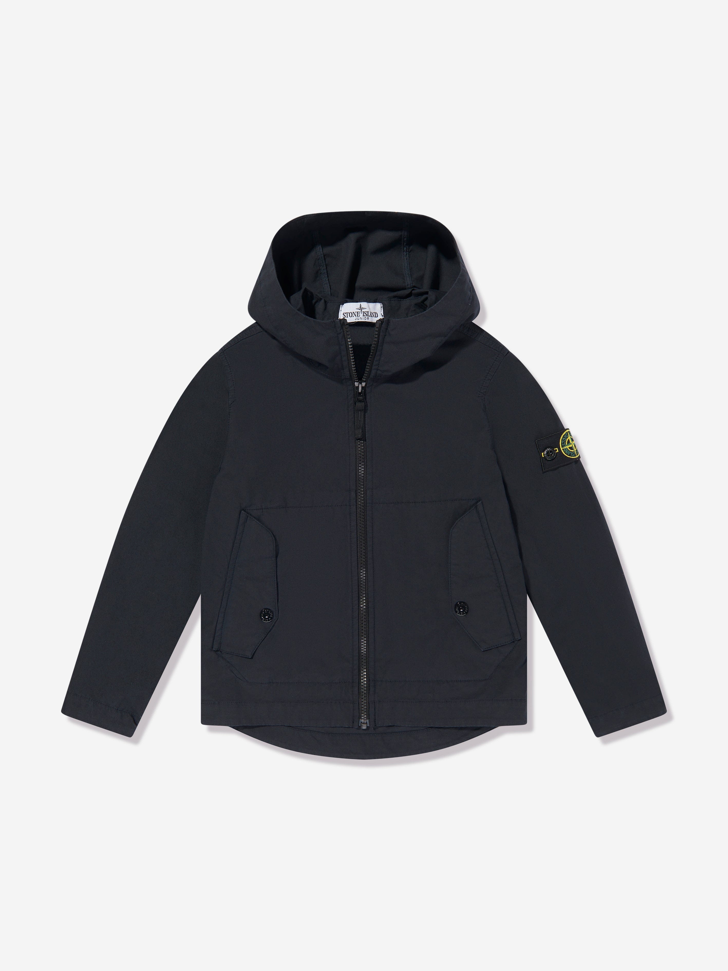 Stone Island Boys Short Parka Jacket in Navy | Childsplay Stone Island Boys Short Parka Jacket in Navy | Childsplay