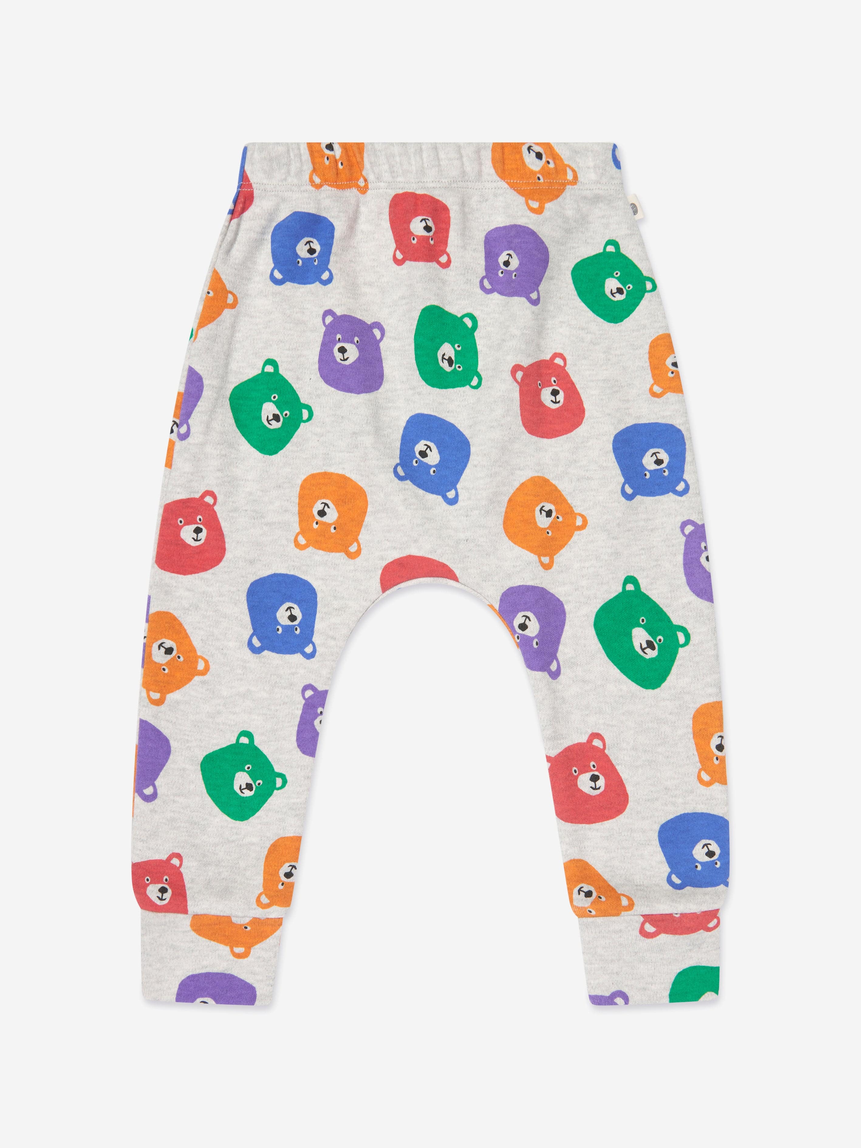 The Bonnie Mob The Bonnie Mob Kids Bubbly Bears Trousers in Grey